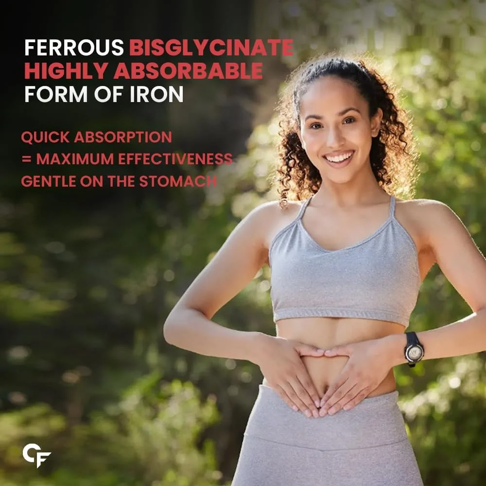 Carbamide Forte Chelated Iron + Vitamin C, B12, Folic Acid & Zinc - 100 Veg Iron Tablets Carbamide Forte Chelated Iron + Vitamin C, B12, Folic Acid & Zinc - 100 Veg Iron Tablets