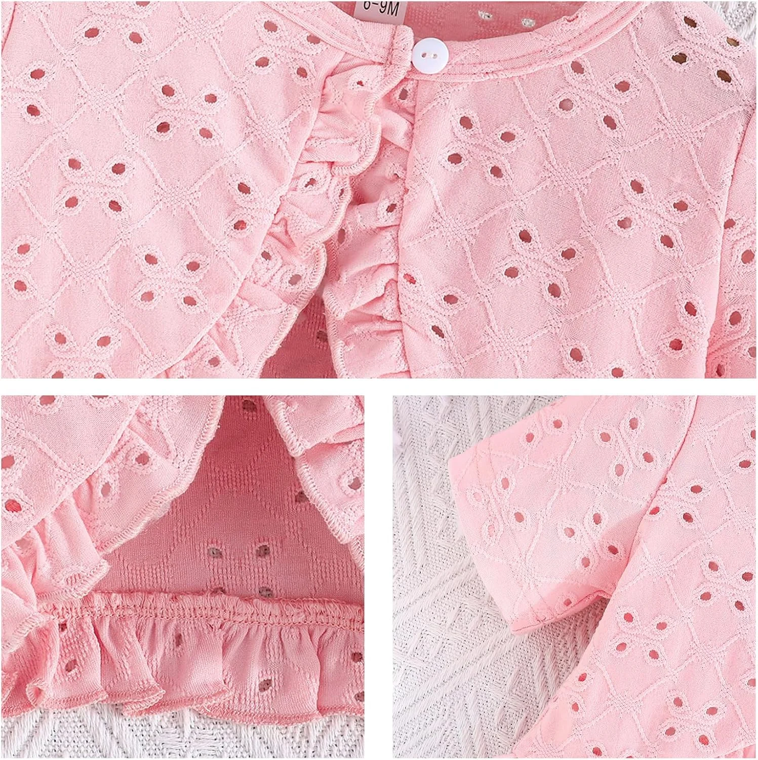 ست پیراهن دخترانه دو تکه با کت، سارافون توری و ژاکت بافتنی برای دختر بچه، ست پیراهن گلدار و ژاکت بافتنی نوزادی، ست لباس تابستانی نوزاد (سایز 18-24 ماه) ست پیراهن دخترانه دو تکه با کت، سارافون توری و ژاکت بافتنی برای دختر بچه، ست پیراهن گلدار و ژاکت بافتنی نوزادی، ست لباس تابستانی نوزاد (سایز 18-24 ماه)