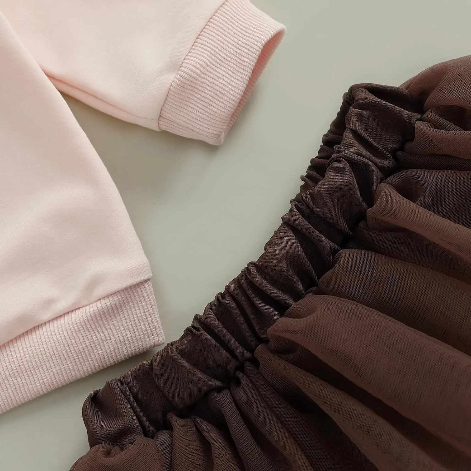 ست لباس دخترانه برای شکرگزاری، بلوز آستین بلند با گلدوزی بوقلمون، دامن توتو توری، ست لباس فوتبال بامزه ست لباس دخترانه برای شکرگزاری، بلوز آستین بلند با گلدوزی بوقلمون، دامن توتو توری، ست لباس فوتبال بامزه