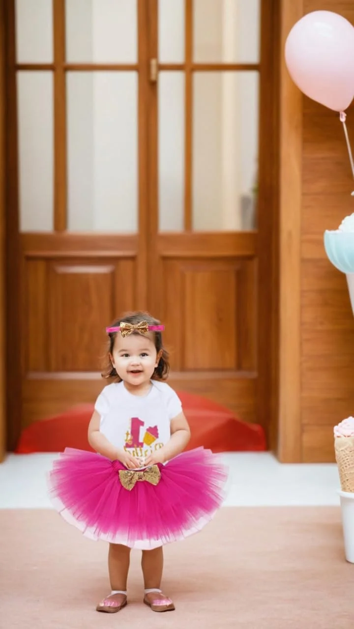 لباس رامپر تولد یک سالگی دخترانه Sweet Seven - دامن توتو توری با آستین کوتاه و هدبند پاپیونی - هدیه مهمانی (80/XL، 12-18 ماه) لباس رامپر تولد یک سالگی دخترانه Sweet Seven - دامن توتو توری با آستین کوتاه و هدبند پاپیونی - هدیه مهمانی (80/XL، 12-18 ماه)