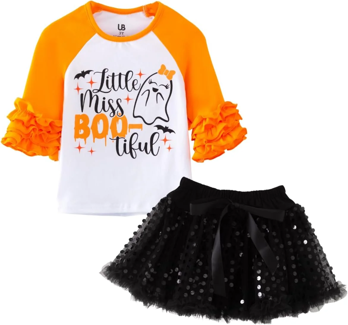 ست دامن دخترانه روز سنت پاتریک با طرح جذاب "Little Miss Lucky Charm"