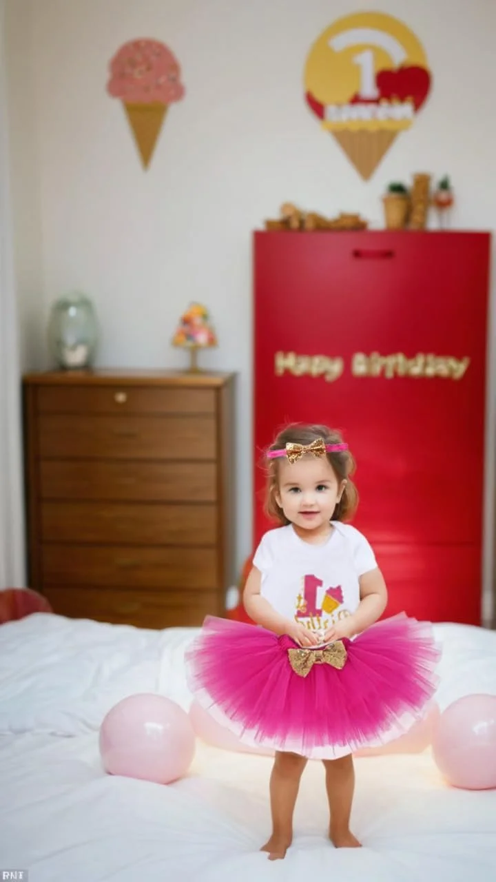 لباس رامپر تولد یک سالگی دخترانه Sweet Seven - دامن توتو توری با آستین کوتاه و هدبند پاپیونی - هدیه مهمانی (80/XL، 12-18 ماه) لباس رامپر تولد یک سالگی دخترانه Sweet Seven - دامن توتو توری با آستین کوتاه و هدبند پاپیونی - هدیه مهمانی (80/XL، 12-18 ماه)