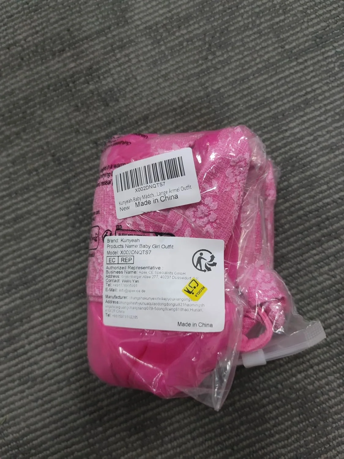 لباس توتو دخترانه Kunyeah با ژاکت بافتنی، لباس توری بدون آستین دخترانه، ژاکت توری گلدار، لباس آستین بلند نوزاد