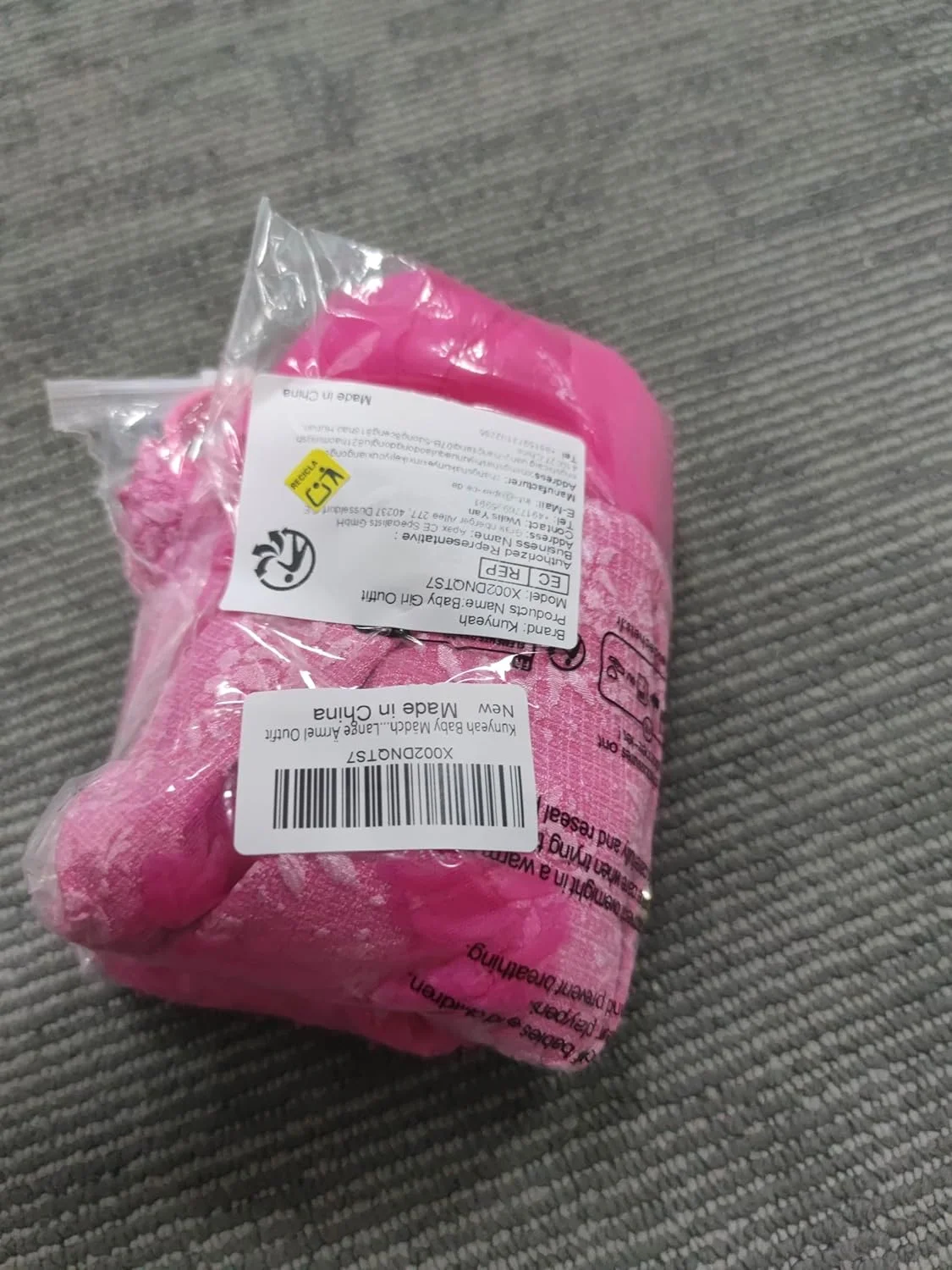 لباس توتو دخترانه Kunyeah با ژاکت بافتنی، لباس توری بدون آستین دخترانه، ژاکت توری گلدار، لباس آستین بلند نوزاد