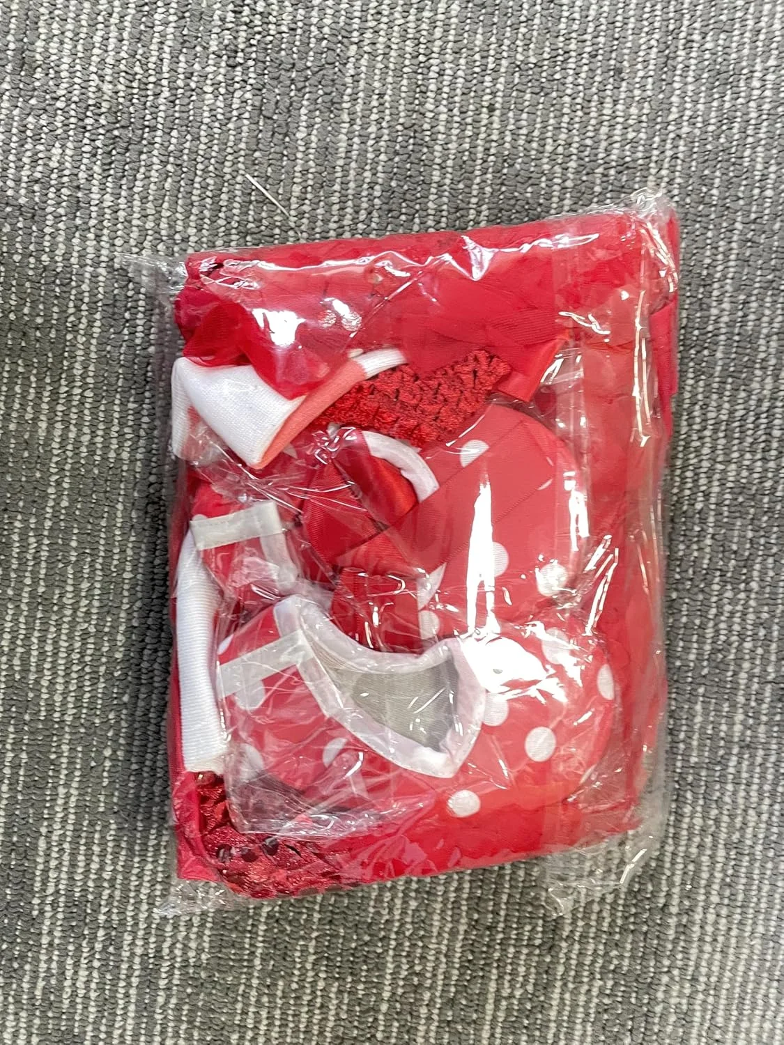 لباس کریسمس دخترانه Kunyeah، رامپر نوزادی، دامن توتو، ست لباس کریسمس نوزاد با کفش، هدبند و ساق گرم کن