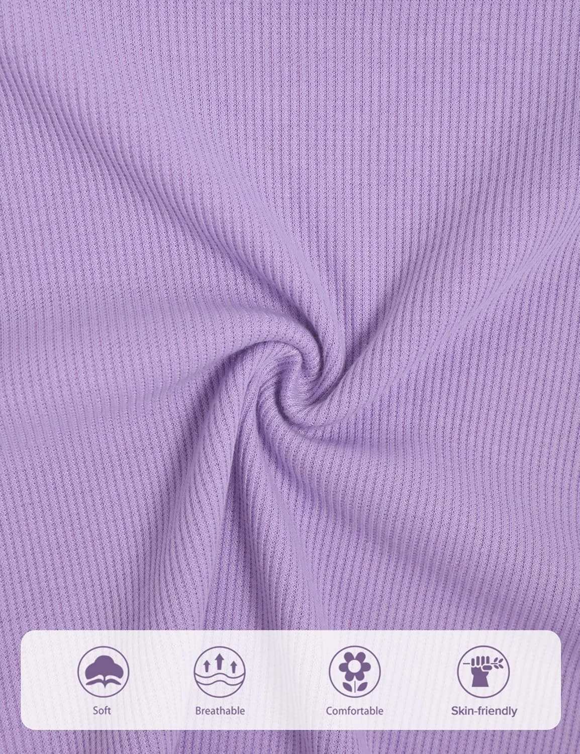 ست تاپ آستین پفی یقه مربعی و دامن شلواری دخترانه بچه گانه KISSB، مناسب برای پاییز و زمستان، 2 تکه