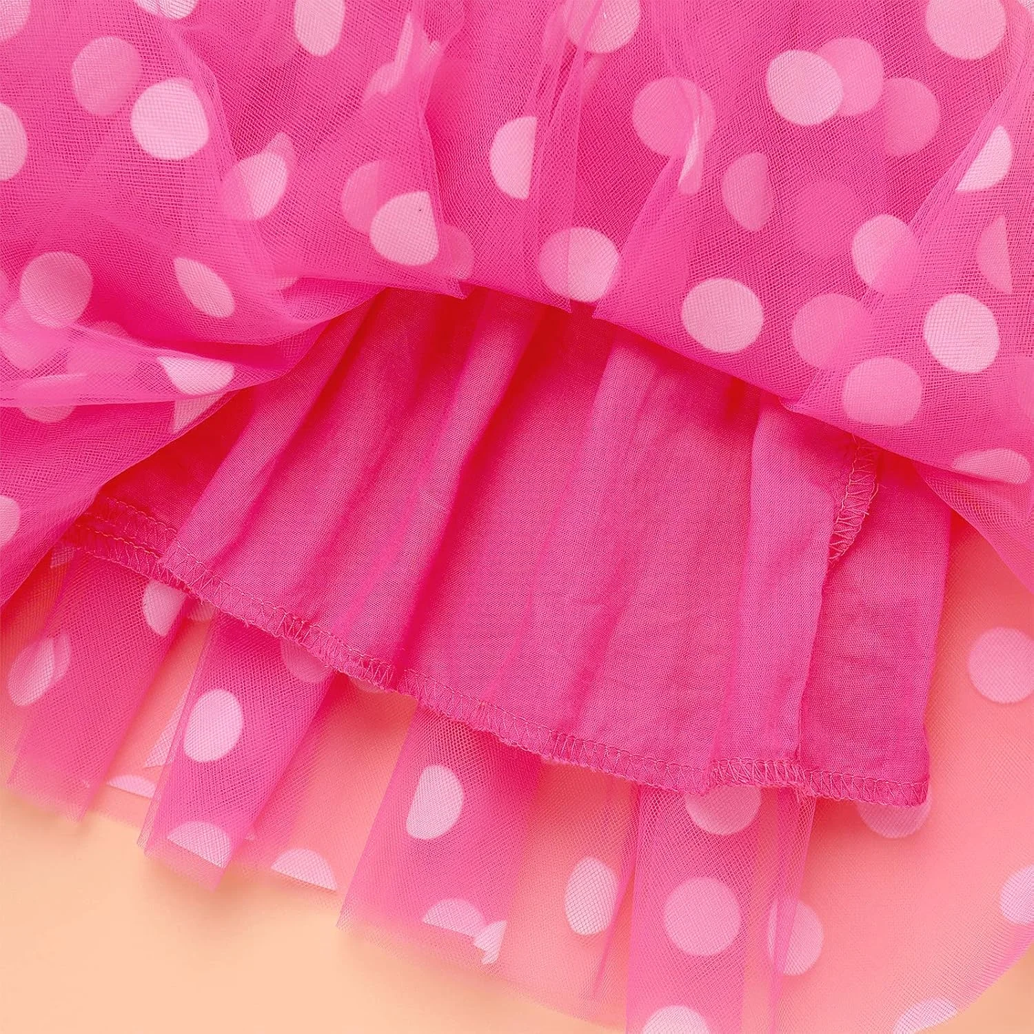 لباس تولد دخترانه IMEKIS، پیراهن خال خالی با هدبند، لباس جشن تولد، لباس هالووین، لباس فانتزی عکاسی 1-6 ساله