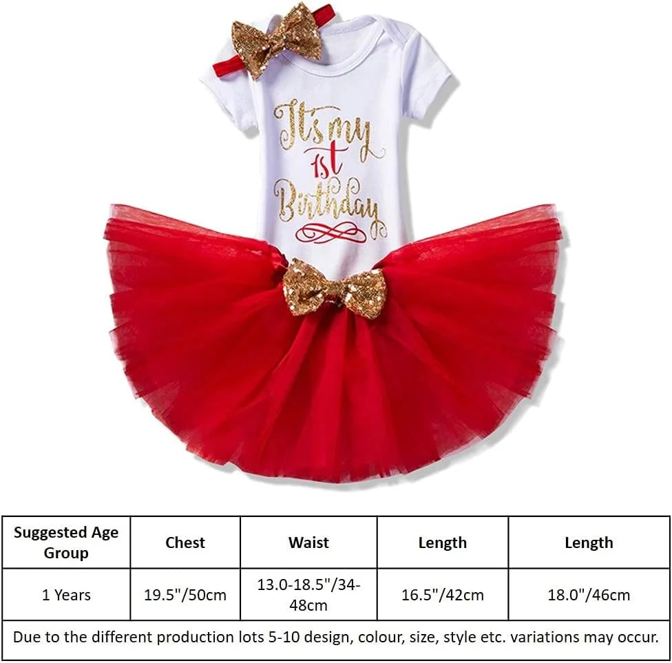 لباس مهمانی تولد یک سالگی دخترانه آرایشی به همراه هدبند | هدیه و اکسسوری عکاسی فوق العاده برای دختران یک ساله