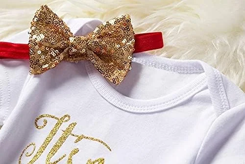 لباس مهمانی تولد یک سالگی دخترانه آرایشی به همراه هدبند | هدیه و اکسسوری عکاسی فوق العاده برای دختران یک ساله