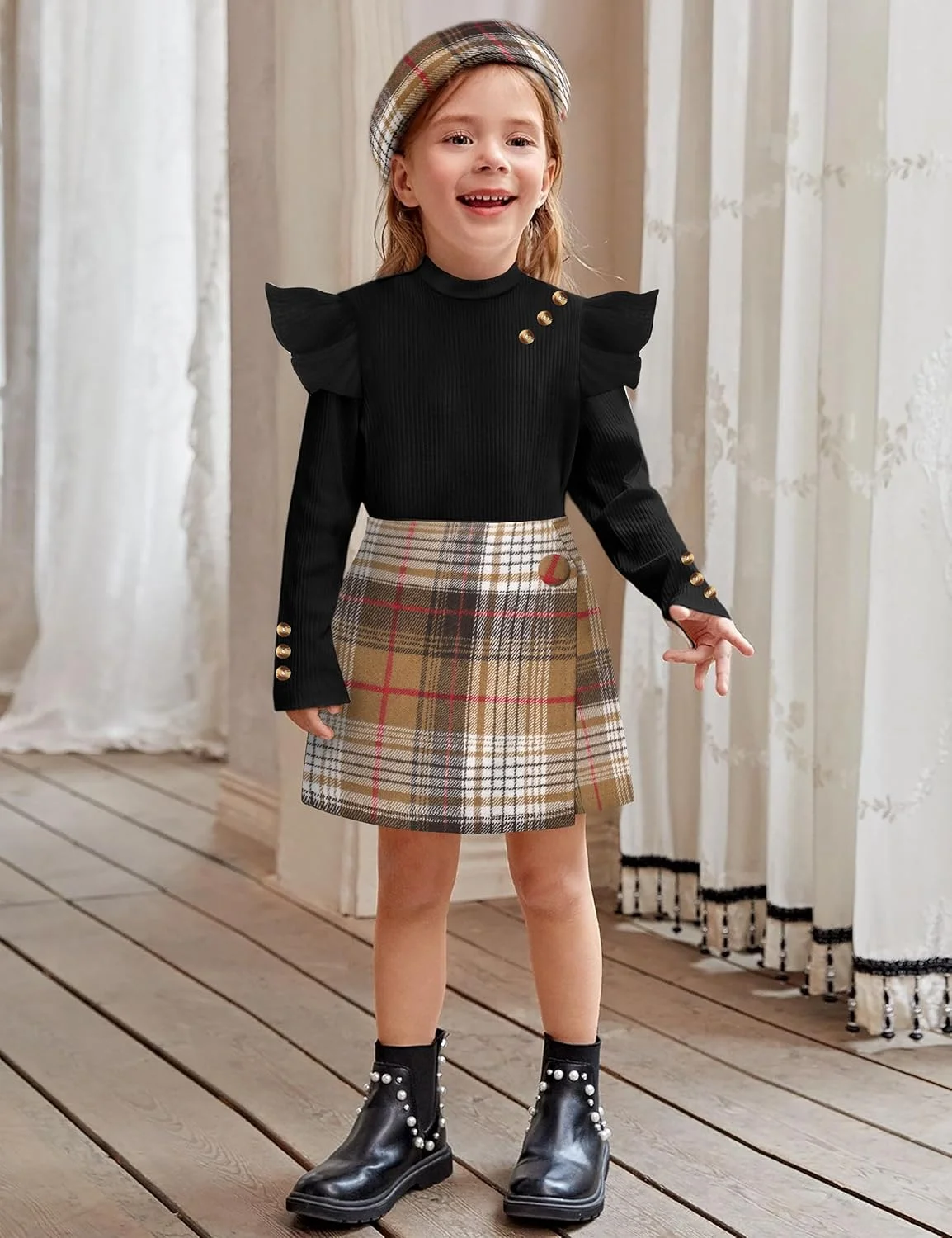 لباس دخترانه Aulyffo مناسب برای دختران نوپا