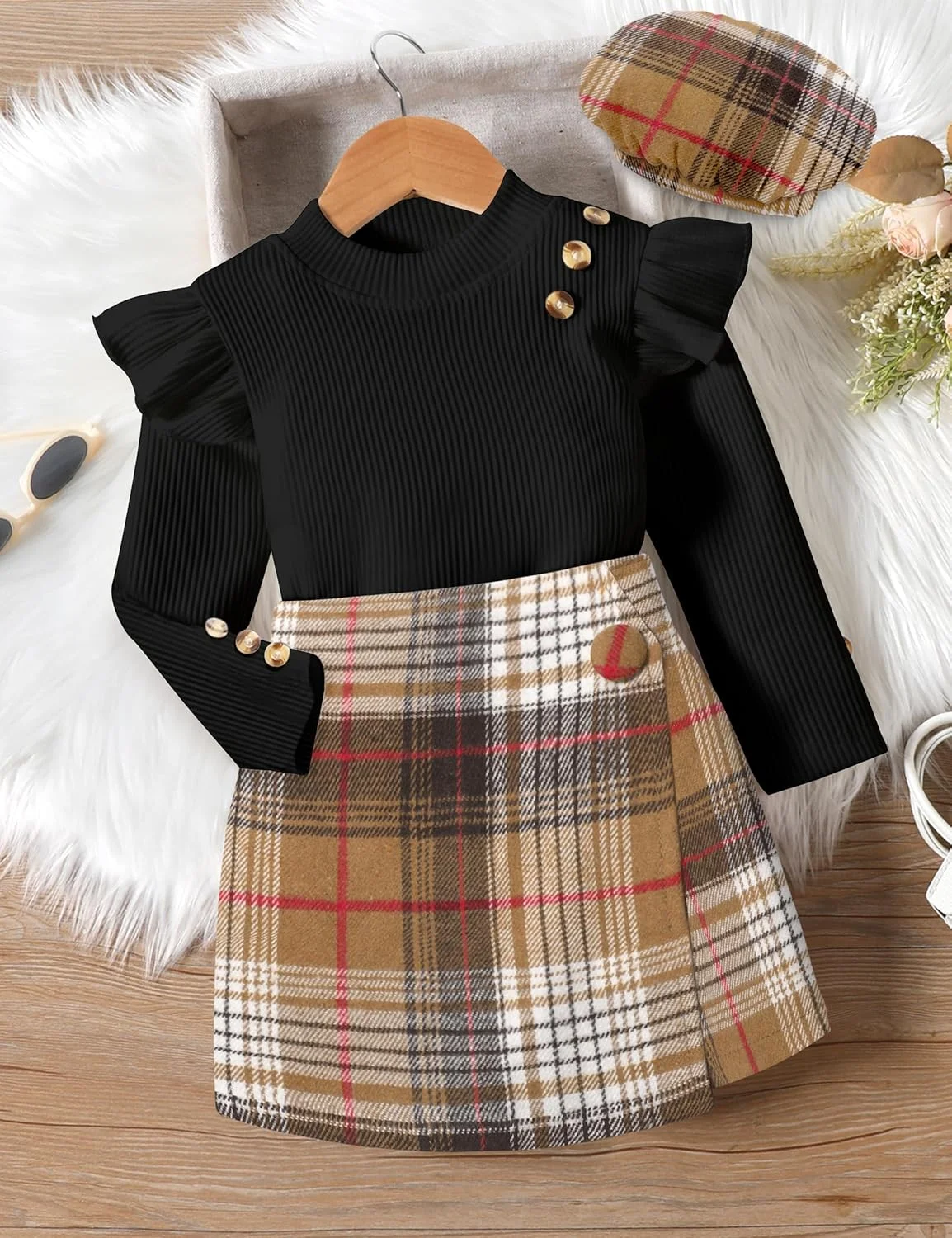 لباس دخترانه Aulyffo مناسب برای دختران نوپا