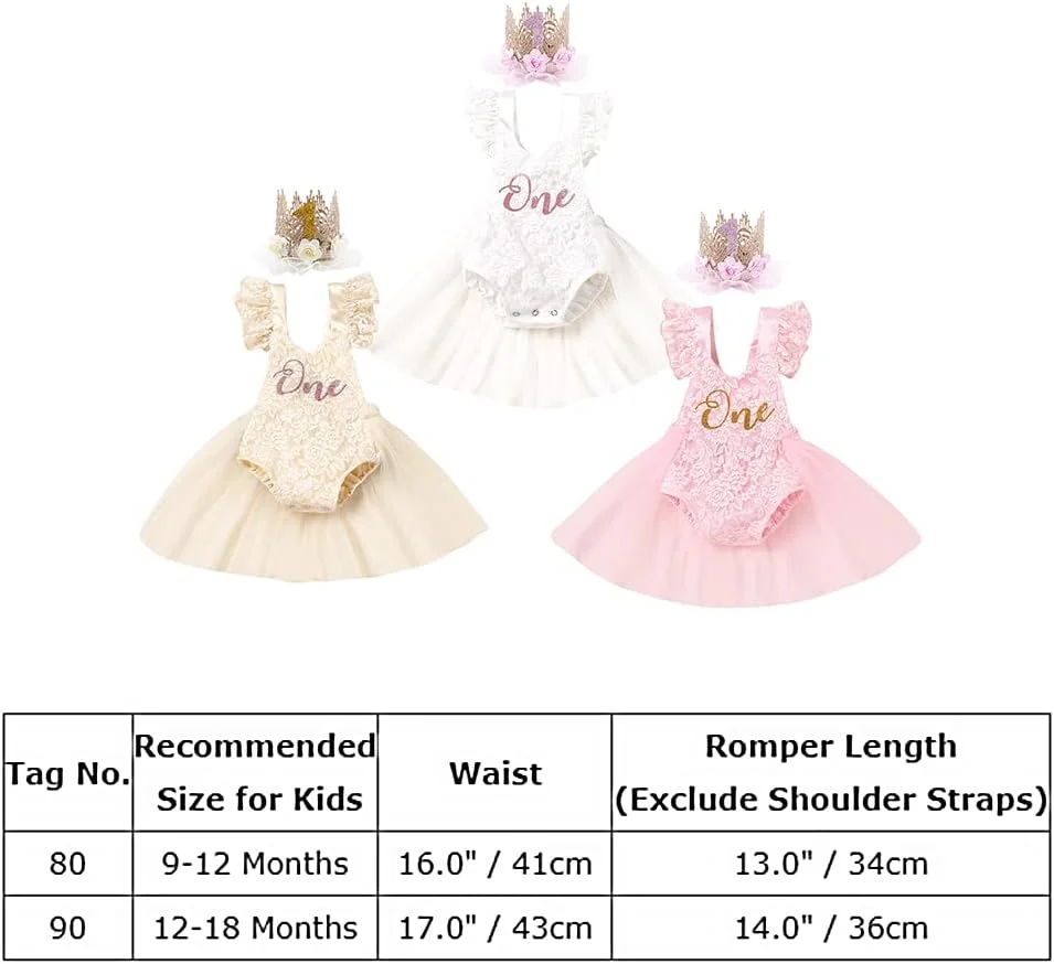 لباس سرهمی دخترانه نرم AWIBMK مدل 63954amazon_wochus به همراه تل تاج