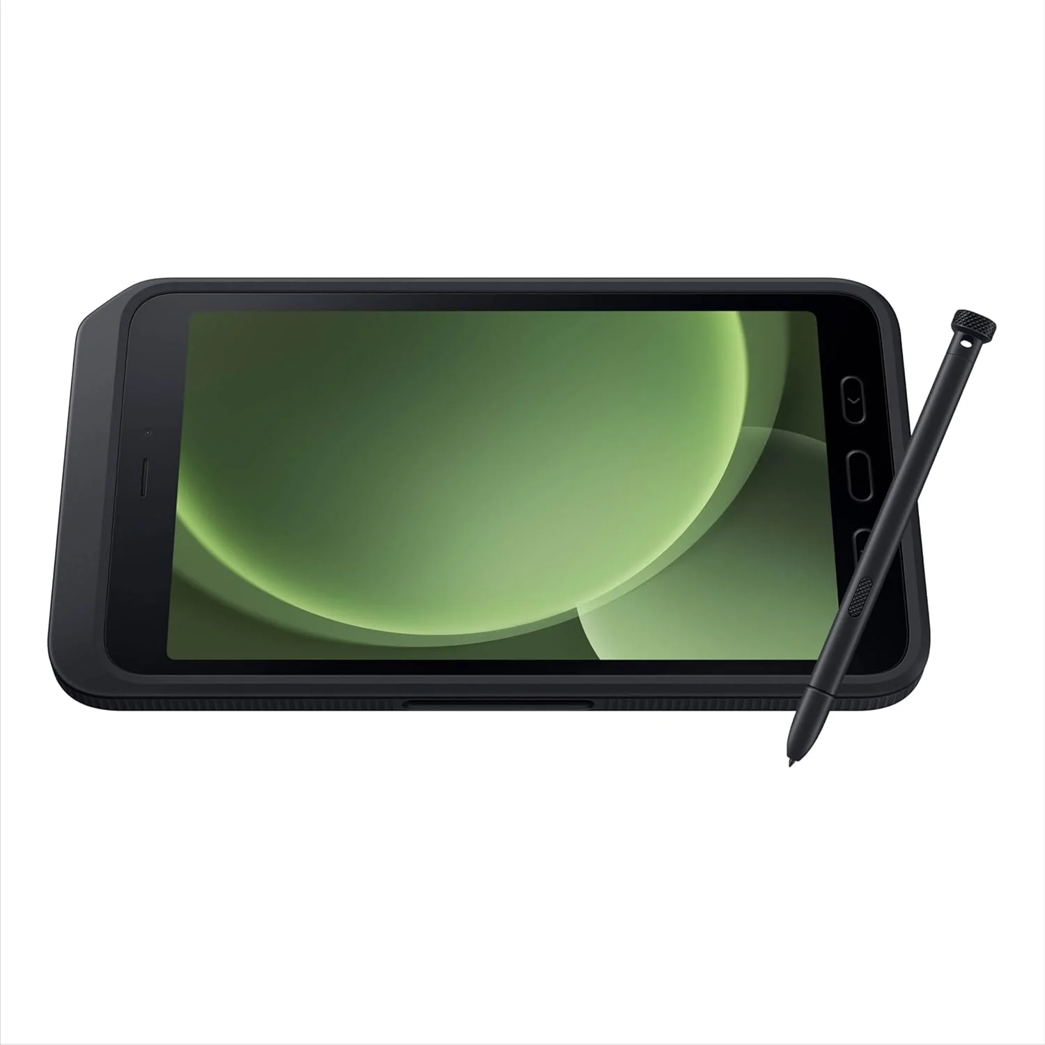 تبلت اندرویدی SAMSUNG Galaxy Tab Active5 5G LTE آنلاک 8 اینچی 128 گیگابایتی برای مصارف صنعتی، کار در میدان، امنیت پیشرفته، طراحی مقاوم، نسخه ایالات متحده، 2024، SM-X307UZGAN14، مشکی سبز