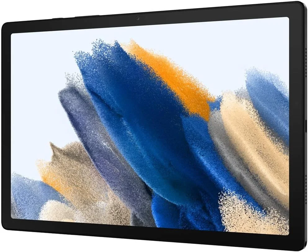 تبلت سامسونگ گلکسی تب A8 با صفحه نمایش 10.5 اینچ، 32 گیگابایت حافظه داخلی، 3 گیگابایت رم، رنگ خاکستری، پردازنده هشت هسته ای Unisoc T618 و اندروید 11