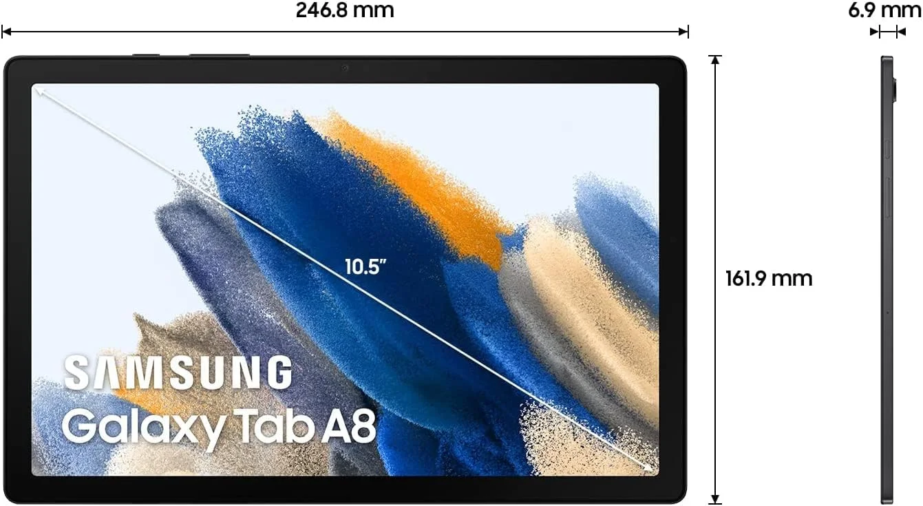 تبلت سامسونگ گلکسی Tab A8 EU-128-4-0G-gy گلکسی Tab A8 EU WiFi 128/4 خاکستری تبلت سامسونگ گلکسی Tab A8 EU-128-4-0G-gy گلکسی Tab A8 EU WiFi 128/4 خاکستری