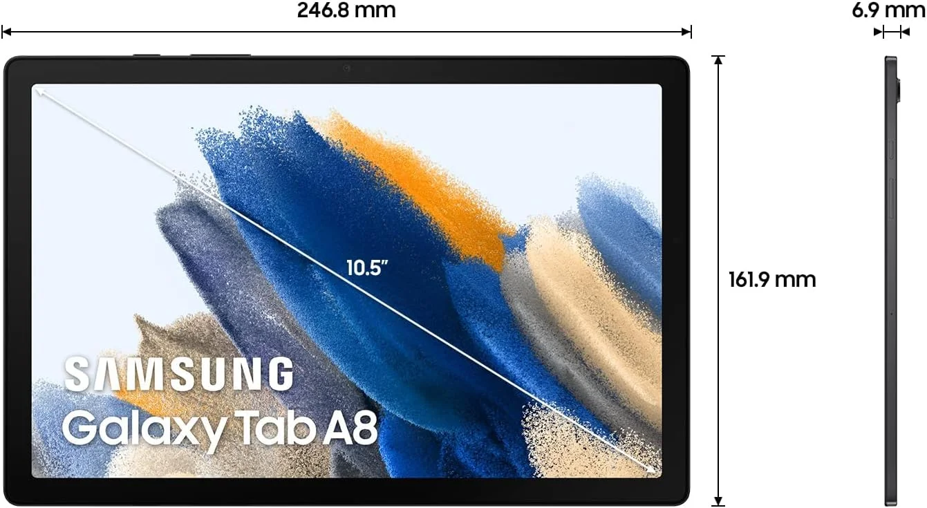 تبلت سامسونگ گلکسی تب A8 LTE - حافظه 64 گیگابایت - خاکستری (نسخه قدیمی) تبلت سامسونگ گلکسی تب A8 LTE - حافظه 64 گیگابایت - خاکستری (نسخه قدیمی)
