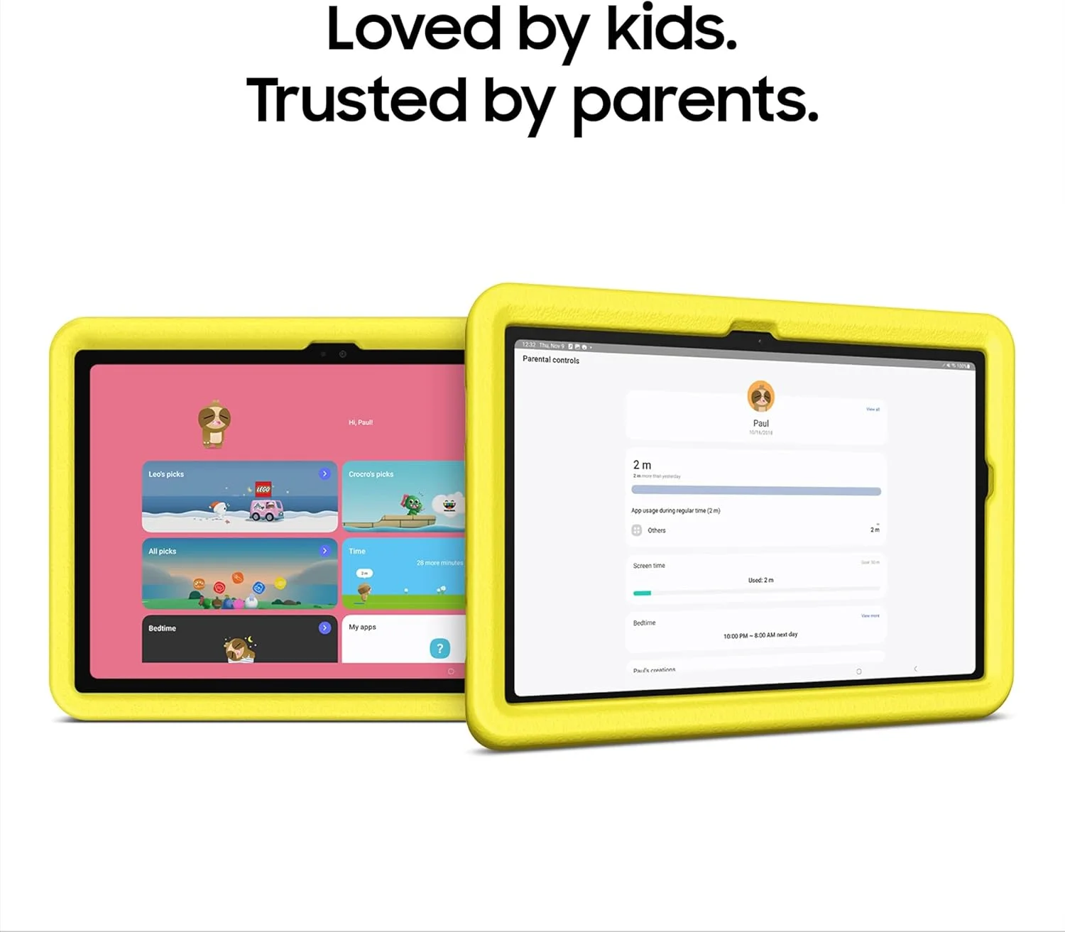 تبلت اندرویدی سامسونگ گلکسی تب A9+ پلاس Kids Edition با صفحه نمایش 11 اینچی، حافظه 64 گیگابایت، وای فای، عمر باتری طولانی، قابلیت افزایش حافظه، طراحی نازک و سبک، کاور پفی بادوام، نسخه ایالات متحده، 2024، زرد تبلت اندرویدی سامسونگ گلکسی تب A9+ پلاس Kids Edition با صفحه نمایش 11 اینچی، حافظه 64 گیگابایت، وای فای، عمر باتری طولانی، قابلیت افزایش حافظه، طراحی نازک و سبک، کاور پفی بادوام، نسخه ایالات متحده، 2024، زرد