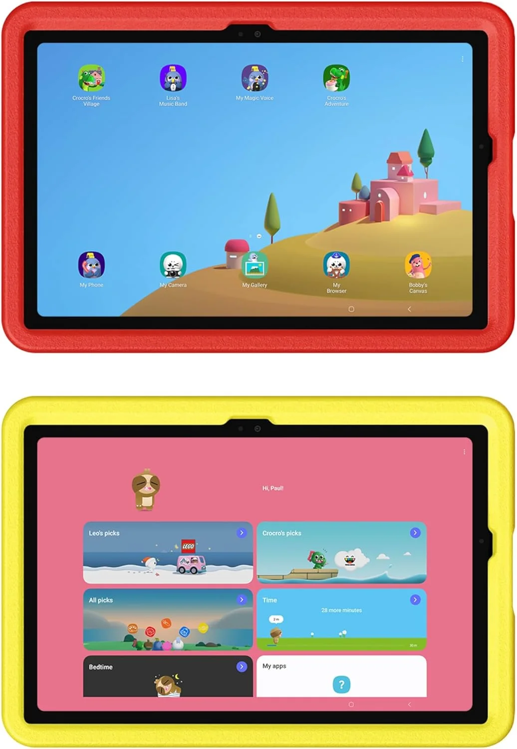 تبلت اندرویدی سامسونگ گلکسی تب A9+ پلاس Kids Edition با صفحه نمایش 11 اینچی، حافظه 64 گیگابایت، وای فای، عمر باتری طولانی، قابلیت افزایش حافظه، طراحی نازک و سبک، کاور پفی بادوام، نسخه ایالات متحده، 2024، زرد تبلت اندرویدی سامسونگ گلکسی تب A9+ پلاس Kids Edition با صفحه نمایش 11 اینچی، حافظه 64 گیگابایت، وای فای، عمر باتری طولانی، قابلیت افزایش حافظه، طراحی نازک و سبک، کاور پفی بادوام، نسخه ایالات متحده، 2024، زرد