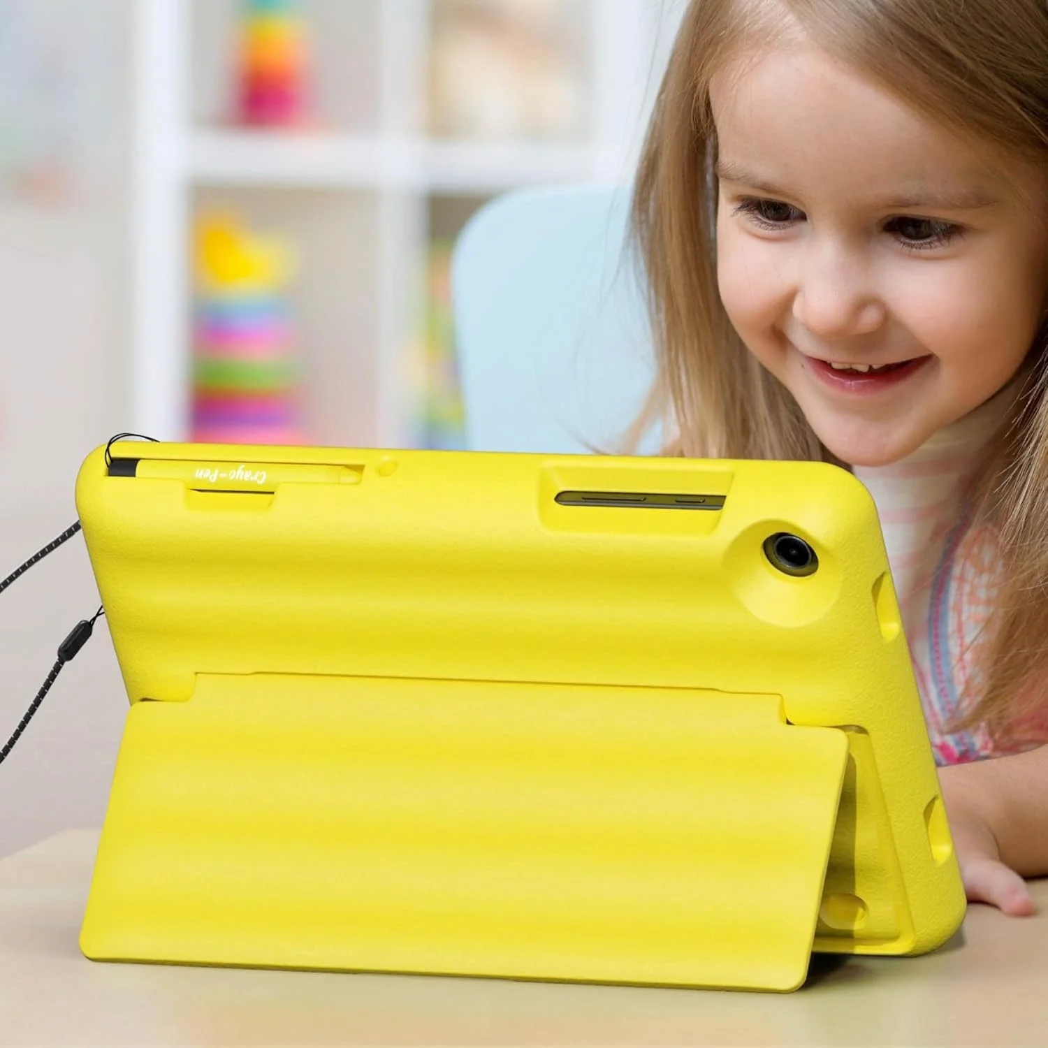تبلت اندرویدی سامسونگ گلکسی تب A9+ پلاس Kids Edition با صفحه نمایش 11 اینچی، حافظه 64 گیگابایت، وای فای، عمر باتری طولانی، قابلیت افزایش حافظه، طراحی نازک و سبک، کاور پفی بادوام، نسخه ایالات متحده، 2024، زرد تبلت اندرویدی سامسونگ گلکسی تب A9+ پلاس Kids Edition با صفحه نمایش 11 اینچی، حافظه 64 گیگابایت، وای فای، عمر باتری طولانی، قابلیت افزایش حافظه، طراحی نازک و سبک، کاور پفی بادوام، نسخه ایالات متحده، 2024، زرد
