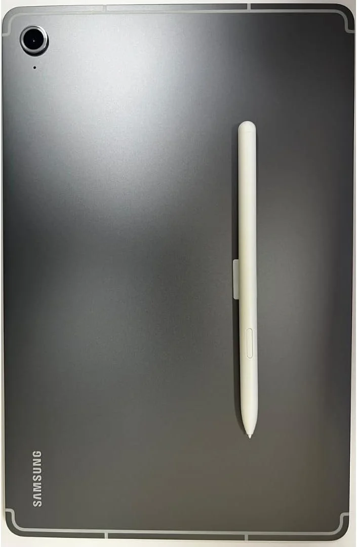 تبلت سامسونگ گلکسی تب S10 FE به همراه قلم S-Pen | 128 گیگابایت حافظه داخلی، 8 گیگابایت رم، فقط Wi-Fi | صفحه نمایش 10.9 اینچی LCD، تبلت اندروید 15 با WiFi 6E، دوربین 4K | مدل بین المللی X520 | بسته شارژر سریع 25 واتی (خاکستری)