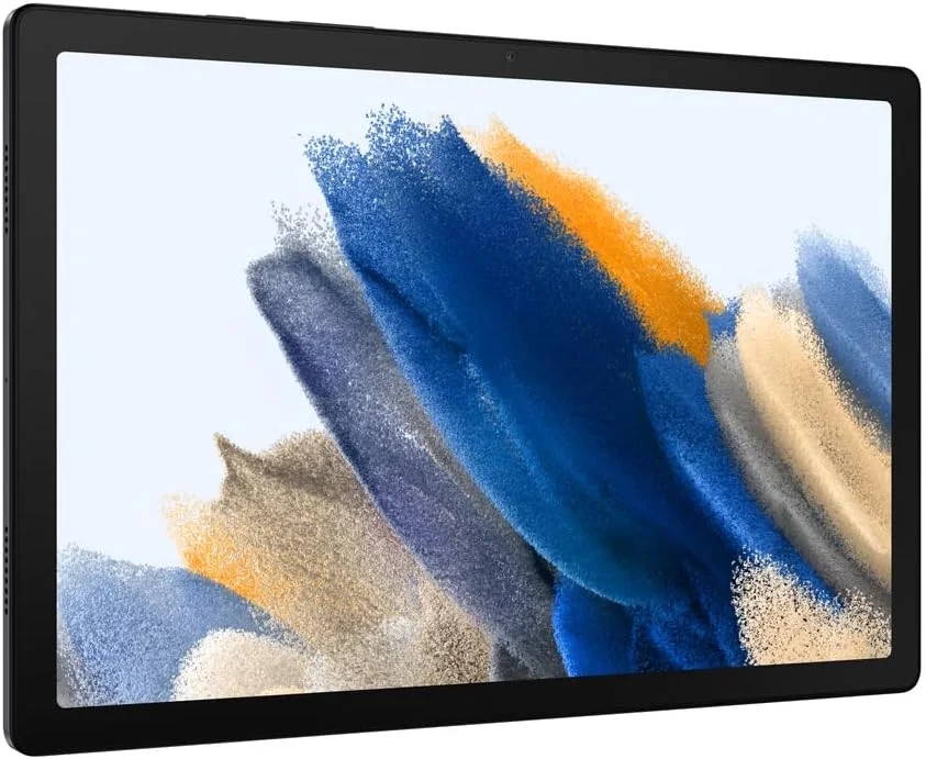 تبلت اندرویدی سامسونگ گلکسی تب A8، صفحه نمایش 10.5 اینچی LCD، حافظه 128 گیگابایتی، باتری با دوام طولانی، محتوای Samsung Kids، Smart Switch، حافظه قابل ارتقا، خاکستری تیره