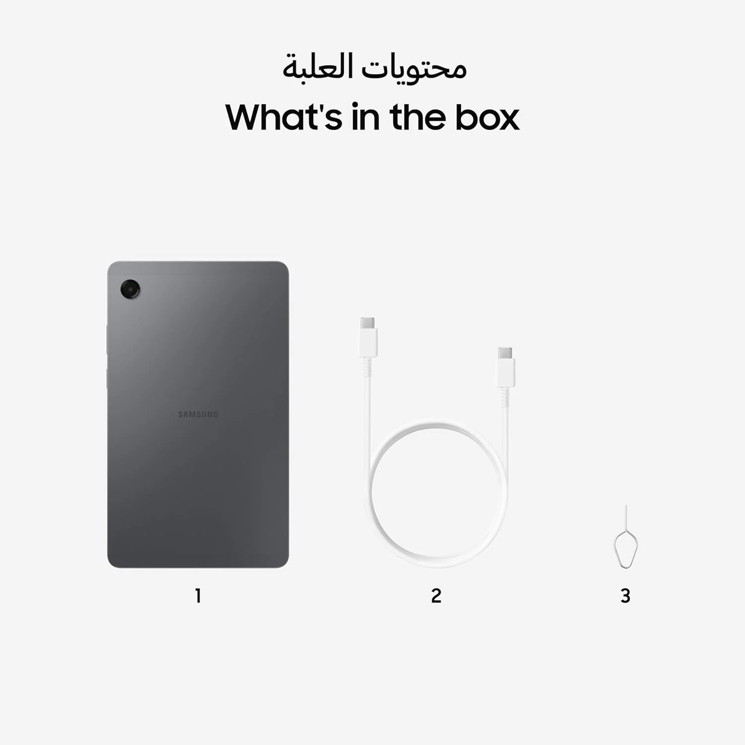 تبلت سامسونگ گلکسی تب A11، وای فای، تبلت اندروید، خاکستری، 4 گیگابایت رم، 64 گیگابایت حافظه داخلی، صفحه نمایش 8.7 اینچی (نسخه امارات) تبلت سامسونگ گلکسی تب A11، وای فای، تبلت اندروید، خاکستری، 4 گیگابایت رم، 64 گیگابایت حافظه داخلی، صفحه نمایش 8.7 اینچی (نسخه امارات)