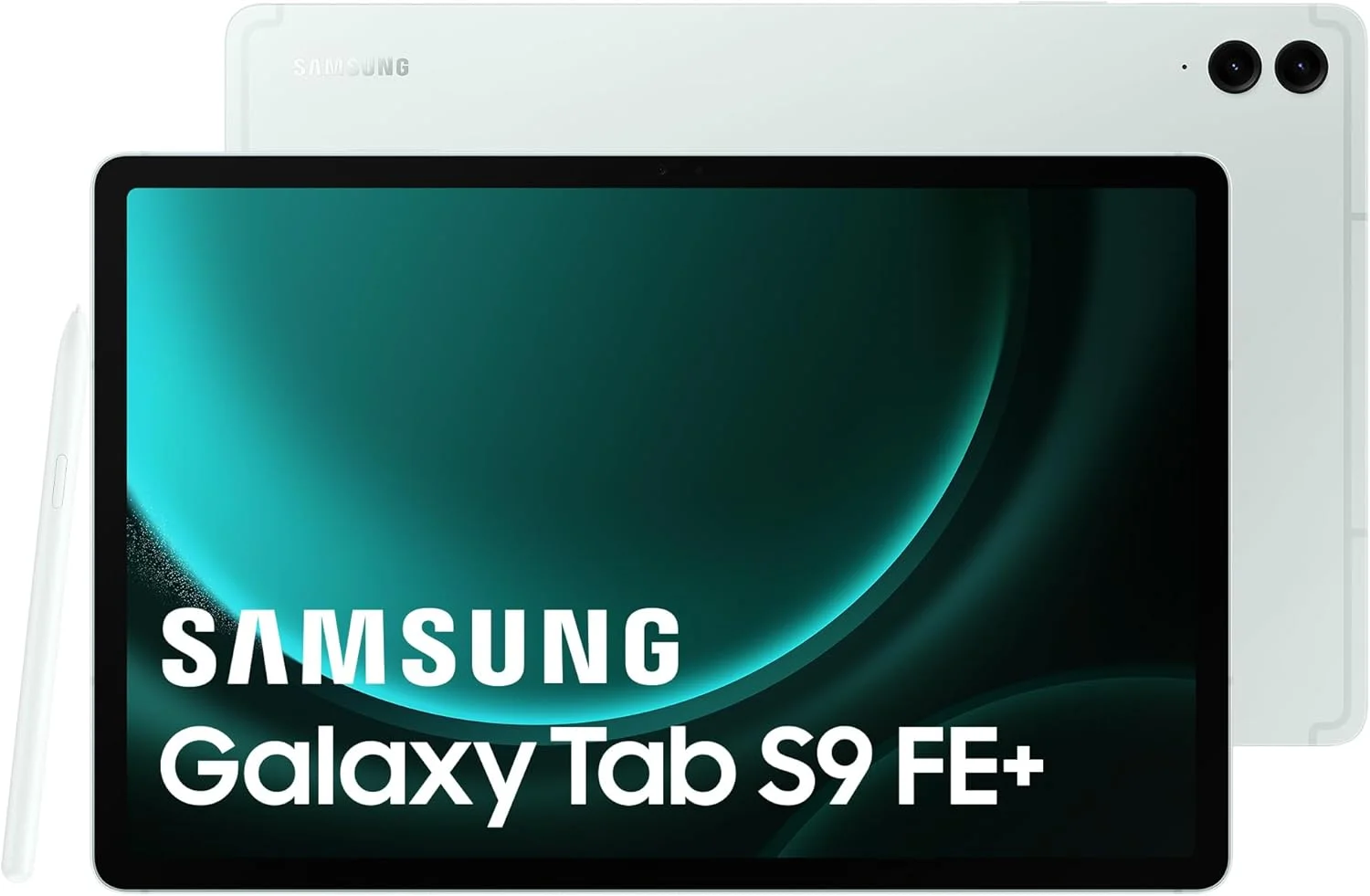 تبلت سامسونگ گلکسی تب S9 FE+، ۱۲.۴ اینچ وای فای ۱۲۸ گیگابایت، قلم S Pen شامل، باتری با عمر طولانی، گواهینامه IP68، سبز دریایی، نسخه FR