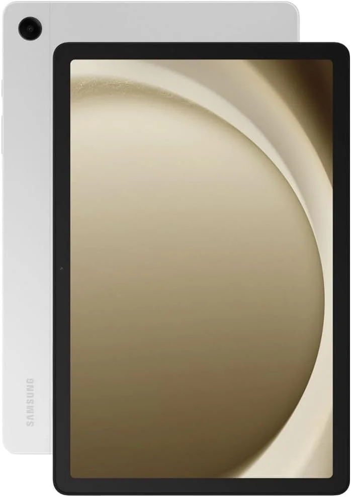 تبلت سامسونگ گلکسی تب A9+ (SM-X210)، حافظه 64 گیگابایت، رم 4 گیگابایت، فقط وای فای، صفحه نمایش 11 اینچی، نسخه بین المللی - (نقره ای)