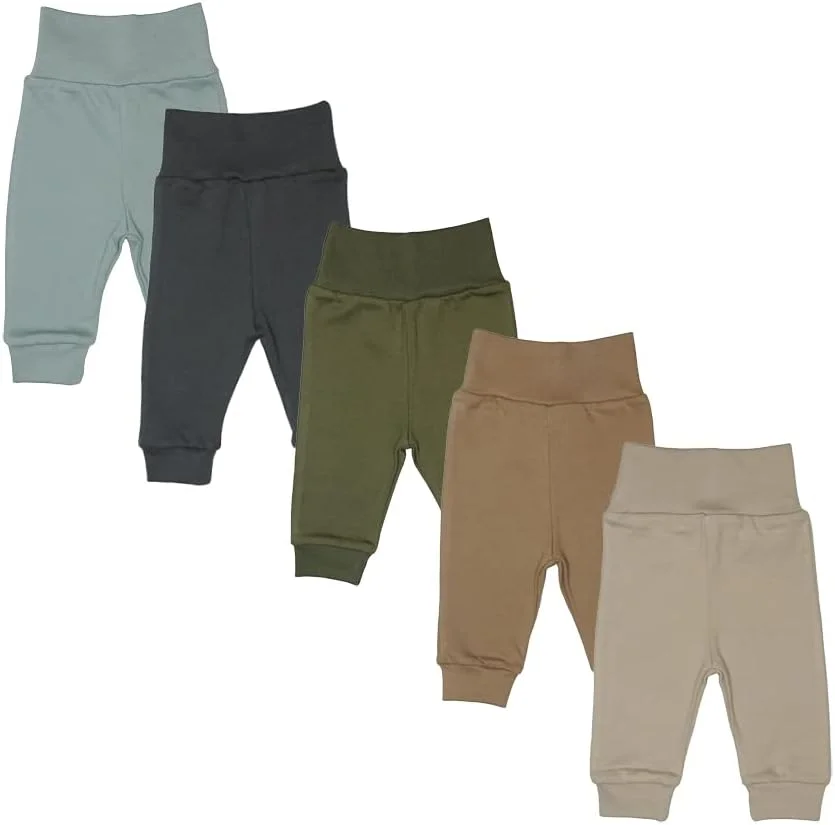 شلوار نوزادی MEA BABY، مناسب برای دختر و پسر، 100% پنبه، بسته 5 عددی / شلوار گشاد نوزادی، شلوار نوزادی پسرانه، شلوار نوزادی دخترانه، شلوار اسلیپ-آن شلوار نوزادی MEA BABY، مناسب برای دختر و پسر، 100% پنبه، بسته 5 عددی / شلوار گشاد نوزادی، شلوار نوزادی پسرانه، شلوار نوزادی دخترانه، شلوار اسلیپ-آن