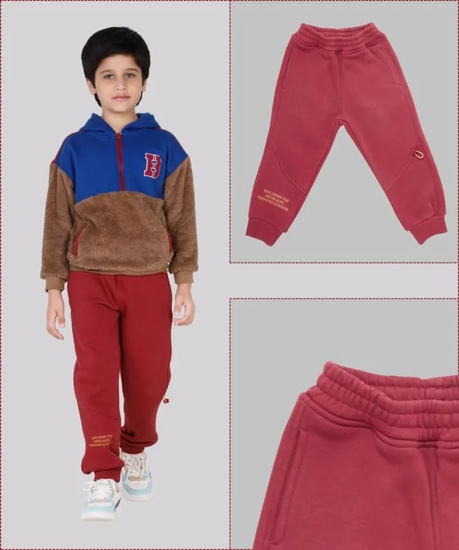 شلوار ورزشی پسرانه نوزادی کانگوروهای کوچک، با کمر کاملا کشی شلوار ورزشی پسرانه نوزادی کانگوروهای کوچک، با کمر کاملا کشی