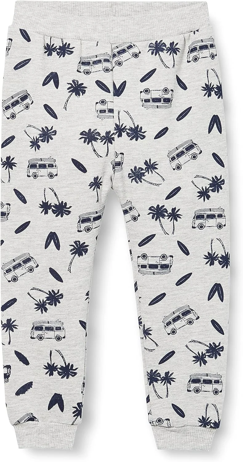 شلوار جاگر پسرانه نوزادی KOTON، شلوار ورزشی با کمر کشی و طرح ماشین شلوار جاگر پسرانه نوزادی KOTON، شلوار ورزشی با کمر کشی و طرح ماشین