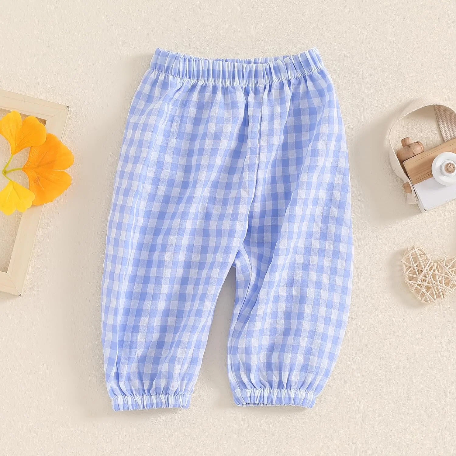 شلوار کتان نخی بچه گانه، طرح چهارخانه، کمر کشی، مدل فانوسی، مناسب بهار و تابستان شلوار کتان نخی بچه گانه، طرح چهارخانه، کمر کشی، مدل فانوسی، مناسب بهار و تابستان