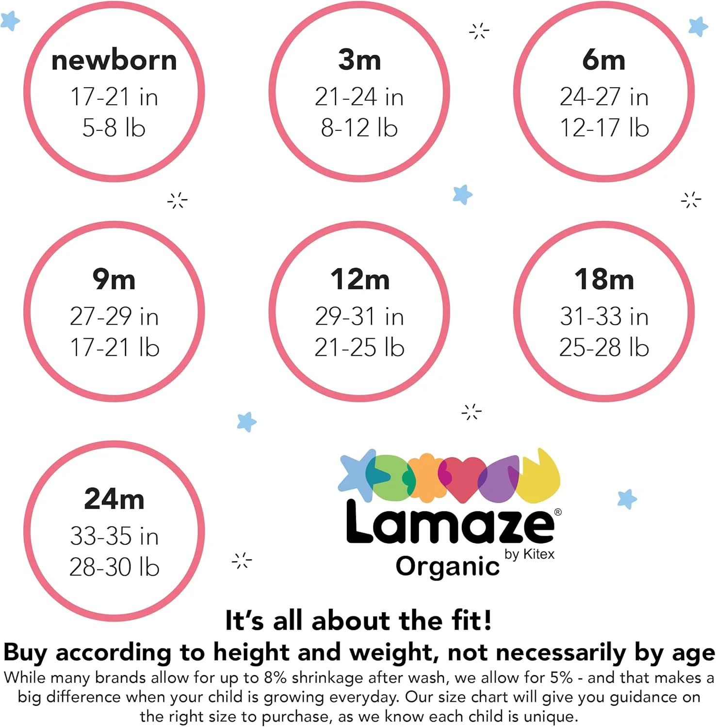 شلوار نوزادی ارگانیک Lamaze، مناسب برای نوزادان و کودکان دختر و پسر (بسته 2 عددی) شلوار نوزادی ارگانیک Lamaze، مناسب برای نوزادان و کودکان دختر و پسر (بسته 2 عددی)