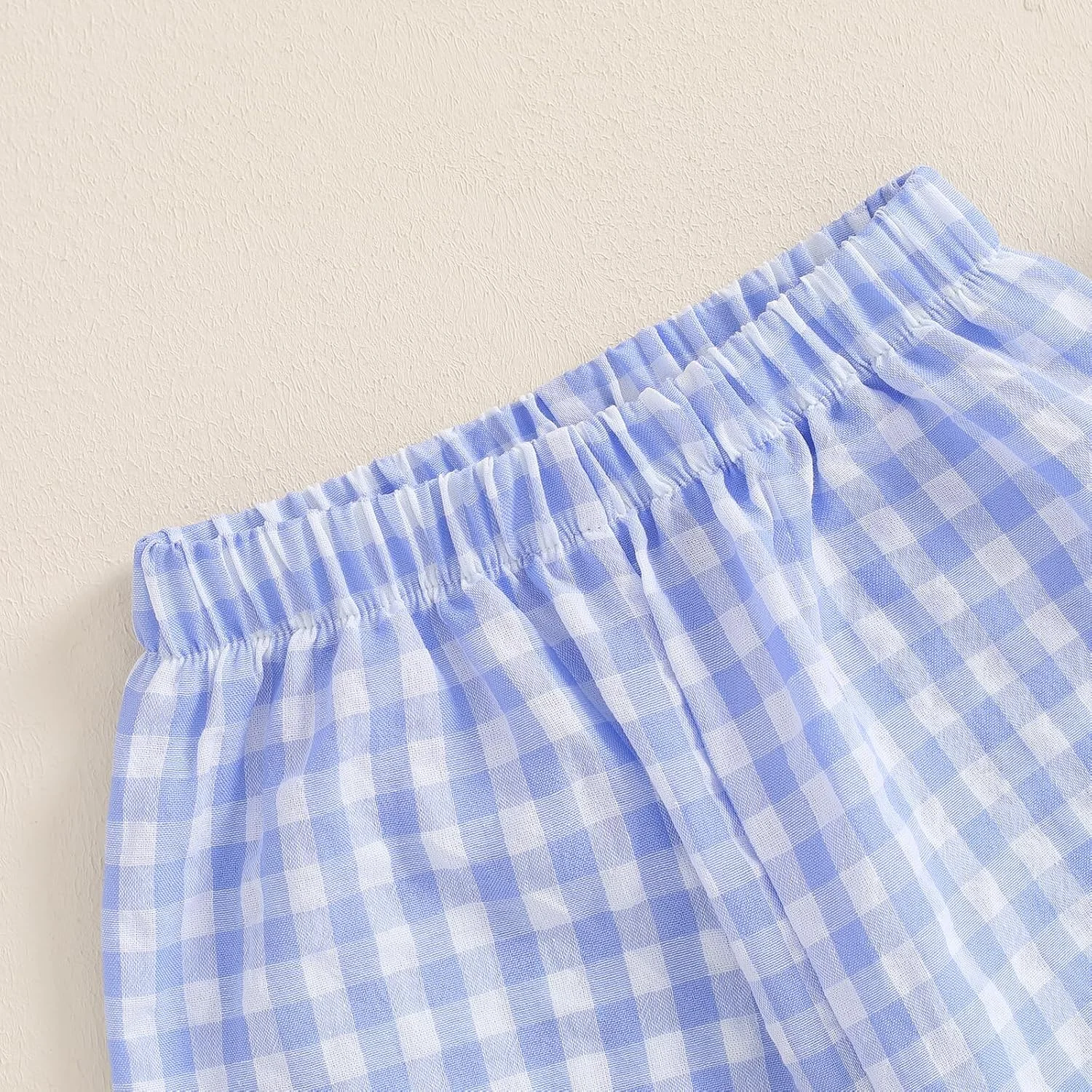 شلوار کتان نخی بچه گانه، طرح چهارخانه، کمر کشی، مدل فانوسی، مناسب بهار و تابستان شلوار کتان نخی بچه گانه، طرح چهارخانه، کمر کشی، مدل فانوسی، مناسب بهار و تابستان