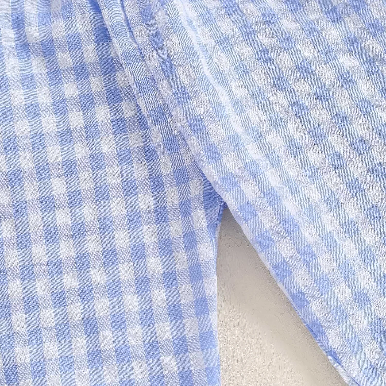 شلوار کتان نخی بچه گانه، طرح چهارخانه، کمر کشی، مدل فانوسی، مناسب بهار و تابستان شلوار کتان نخی بچه گانه، طرح چهارخانه، کمر کشی، مدل فانوسی، مناسب بهار و تابستان