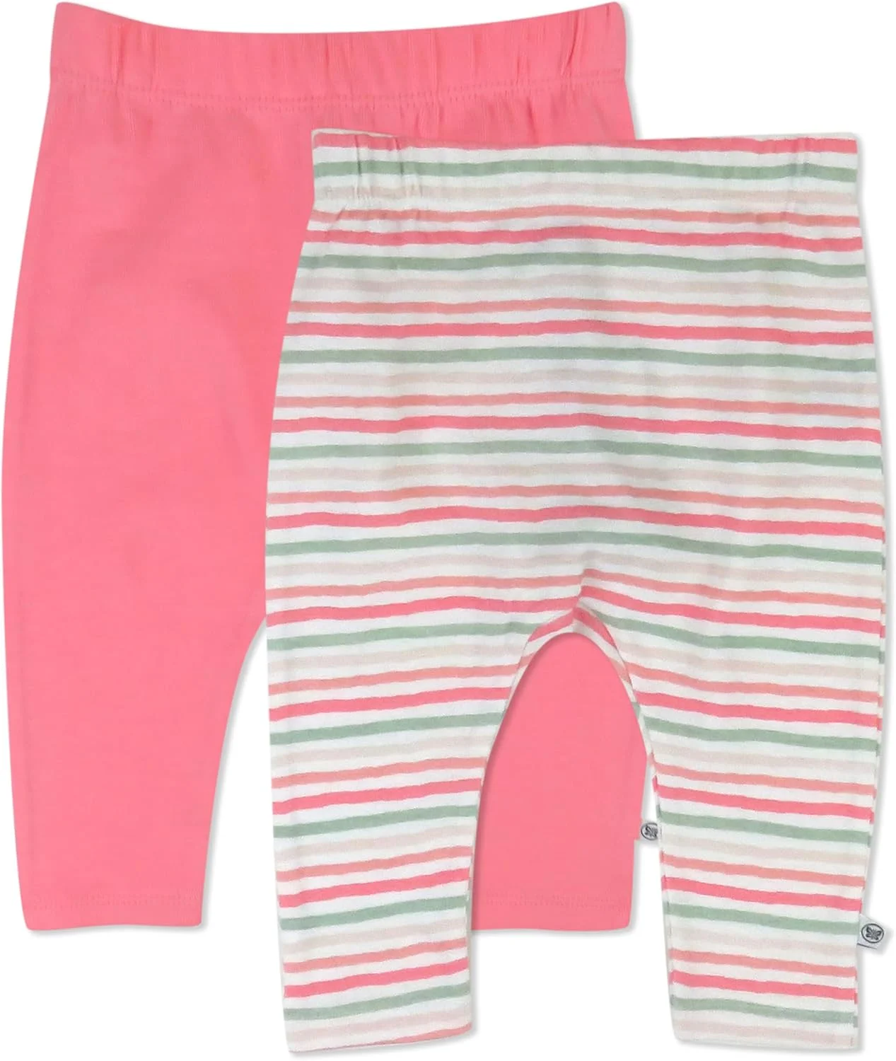 HonestBaby شلوار راحتی چندتایی نوزاد، مدل Harem، با فاق جادار، شلوار کشی، 100% پنبه ارگانیک، مناسب نوزادان پسر و دختر، شلوار غیررسمی (بسته 3 عددی)