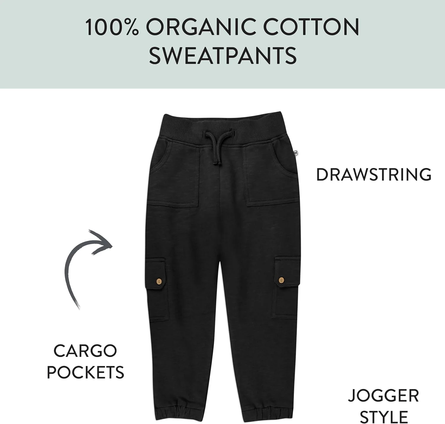 HonestBaby شلوار گرمکن بارداری آسان برای نوزادان، 100% پنبه ارگانیک، مناسب نوزاد، نوپا، پسران، دختران، ست گرمکن و شلوار گرمکن یونیسکس HonestBaby شلوار گرمکن بارداری آسان برای نوزادان، 100% پنبه ارگانیک، مناسب نوزاد، نوپا، پسران، دختران، ست گرمکن و شلوار گرمکن یونیسکس