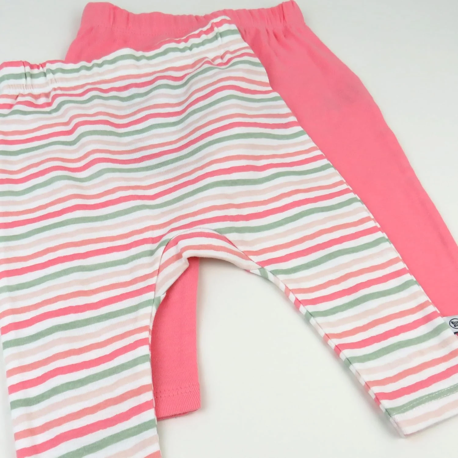 HonestBaby شلوار راحتی چندتایی نوزاد، مدل Harem، با فاق جادار، شلوار کشی، 100% پنبه ارگانیک، مناسب نوزادان پسر و دختر، شلوار غیررسمی (بسته 3 عددی)