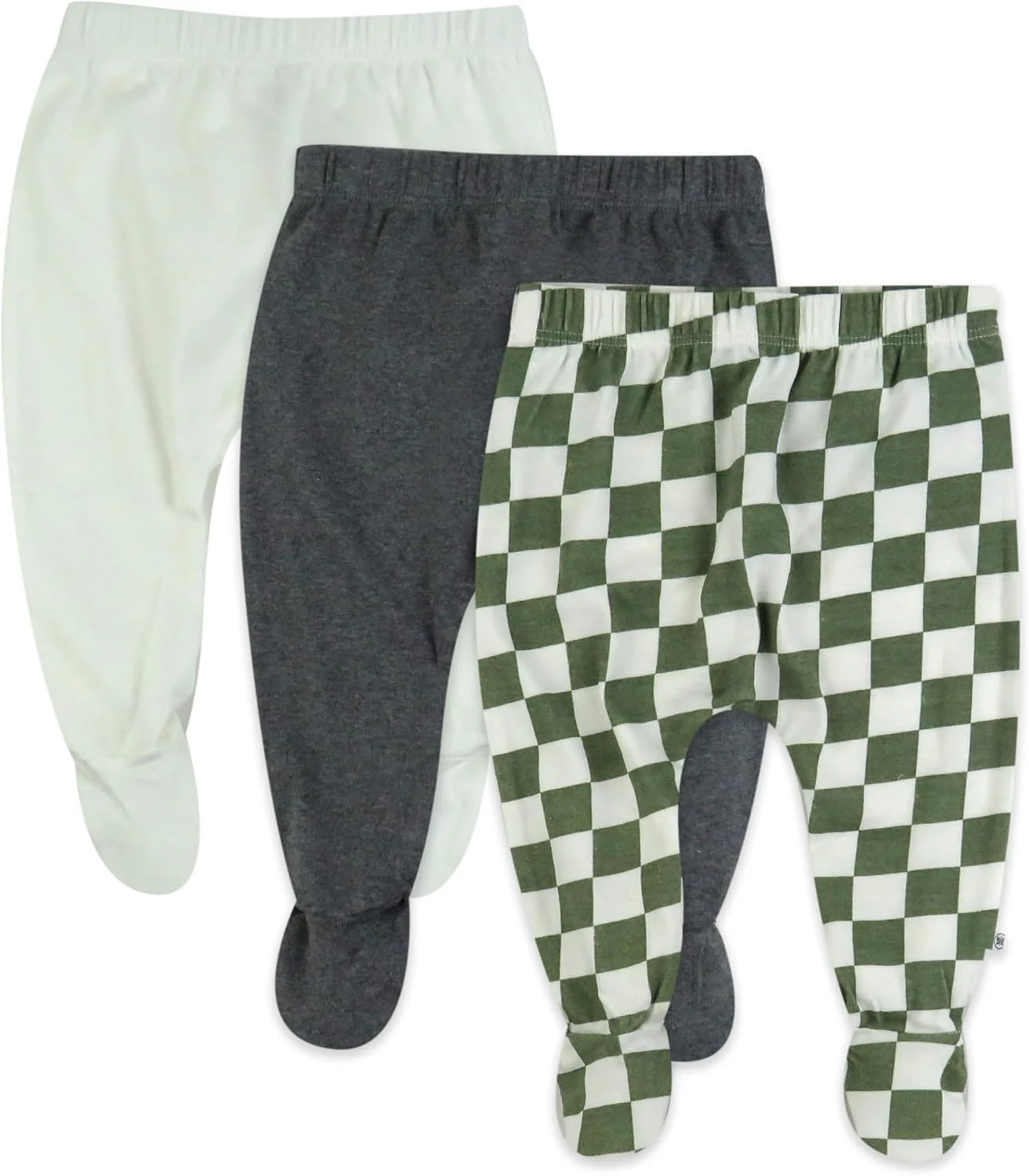 HonestBaby ست 3 عددی شلوار جوراب دار نوزادی یونیسکس، تن خور راحت، شلوار های کشی، 100% پنبه ارگانیک برای نوزادان پسر، دختر، ست شلوار یونیسکس (بسته 3 عددی) HonestBaby ست 3 عددی شلوار جوراب دار نوزادی یونیسکس، تن خور راحت، شلوار های کشی، 100% پنبه ارگانیک برای نوزادان پسر، دختر، ست شلوار یونیسکس (بسته 3 عددی)