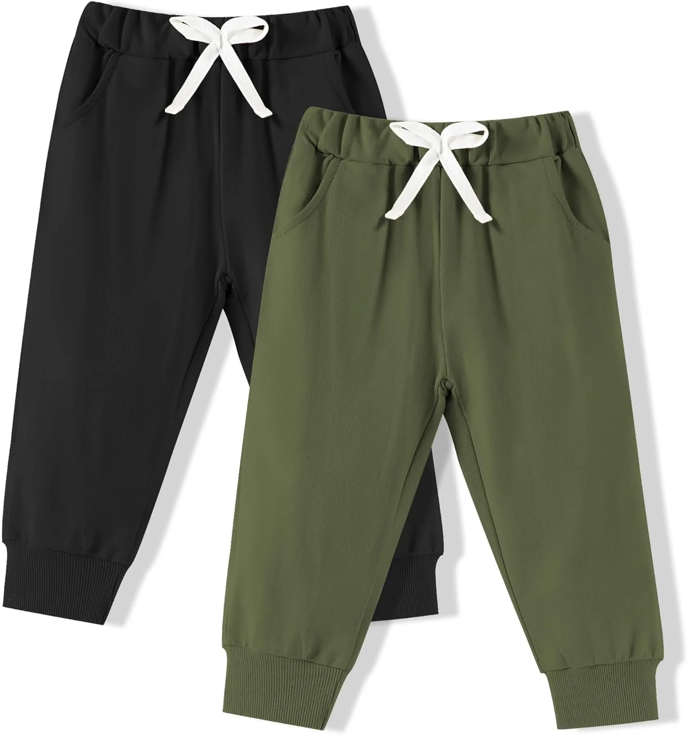 دریم باس 2 عدد شلوار پسرانه بچگانه با جیب، شلوار جاگر پنبه ای برای نوزادان و کودکان 9 ماهه تا 4 ساله دریم باس 2 عدد شلوار پسرانه بچگانه با جیب، شلوار جاگر پنبه ای برای نوزادان و کودکان 9 ماهه تا 4 ساله