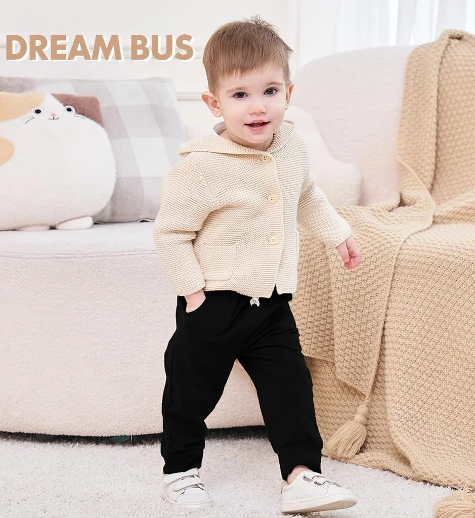 دریم باس بسته 3 عددی شلوار جاگر بچگانه با جیب، شلوار ورزشی پسرانه، شلوار نوزادی دریم باس بسته 3 عددی شلوار جاگر بچگانه با جیب، شلوار ورزشی پسرانه، شلوار نوزادی