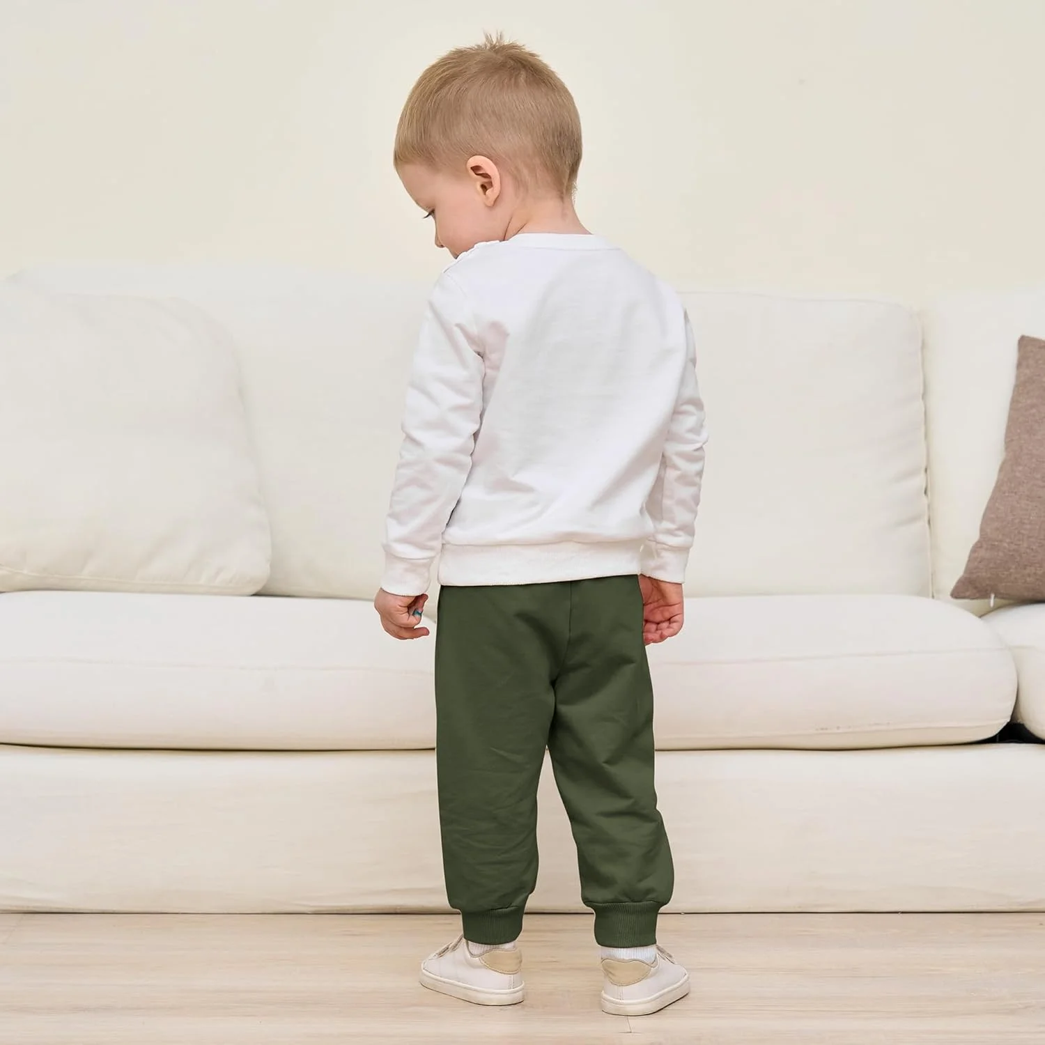 دریم باس 2 عدد شلوار پسرانه بچگانه با جیب، شلوار جاگر پنبه ای برای نوزادان و کودکان 9 ماهه تا 4 ساله دریم باس 2 عدد شلوار پسرانه بچگانه با جیب، شلوار جاگر پنبه ای برای نوزادان و کودکان 9 ماهه تا 4 ساله