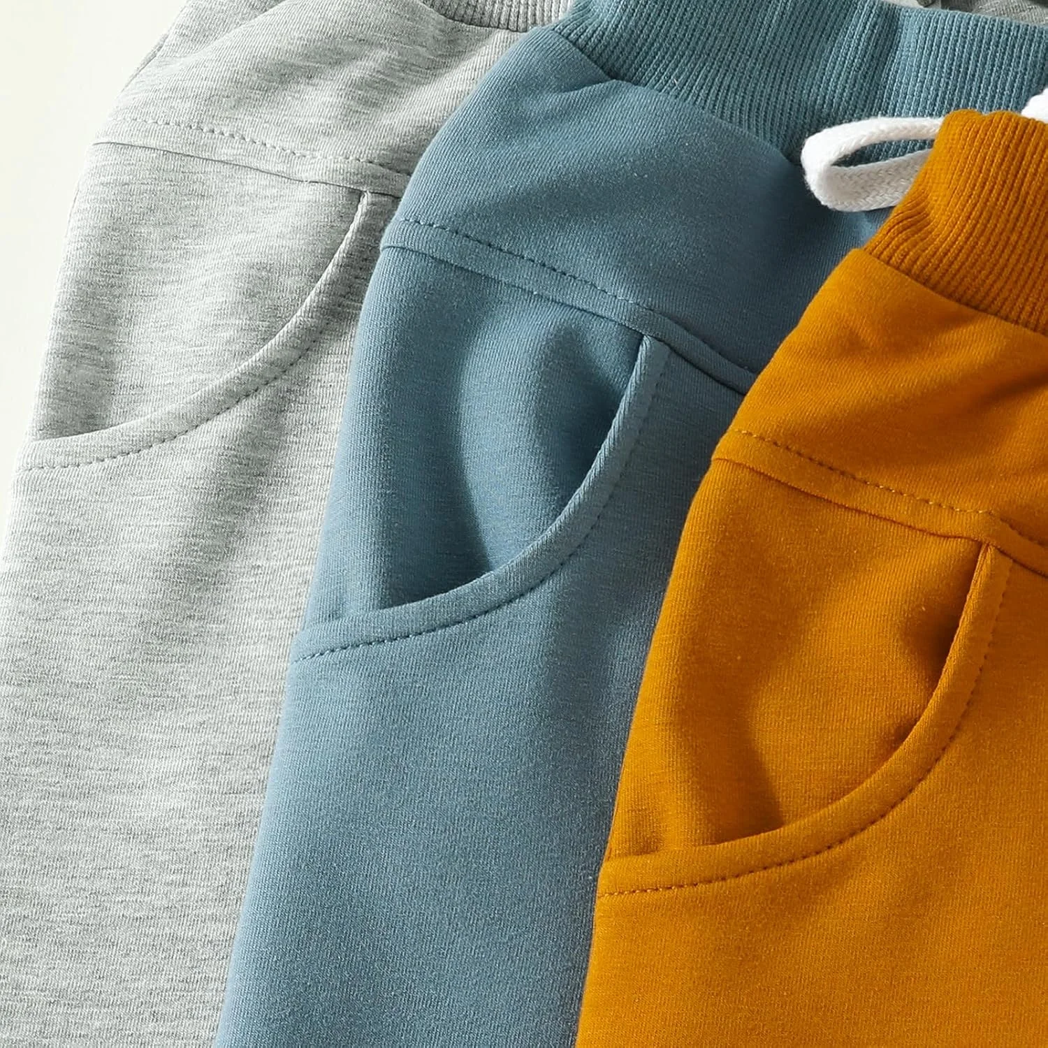 دویسبتسای شلوار پسرانه نوزادی 3 عددی رنگ ثابت پاییز بهار شلوار جاگر نوزادی خاکی قهوه ای خاکستری دویسبتسای شلوار پسرانه نوزادی 3 عددی رنگ ثابت پاییز بهار شلوار جاگر نوزادی خاکی قهوه ای خاکستری