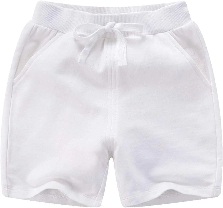 شلوارک ورزشی نخی بچگانه DCUTERQ، مناسب کودکان و نوزادان، طرح ساده، مناسب فصل تابستان، کمر کشی شلوارک ورزشی نخی بچگانه DCUTERQ، مناسب کودکان و نوزادان، طرح ساده، مناسب فصل تابستان، کمر کشی