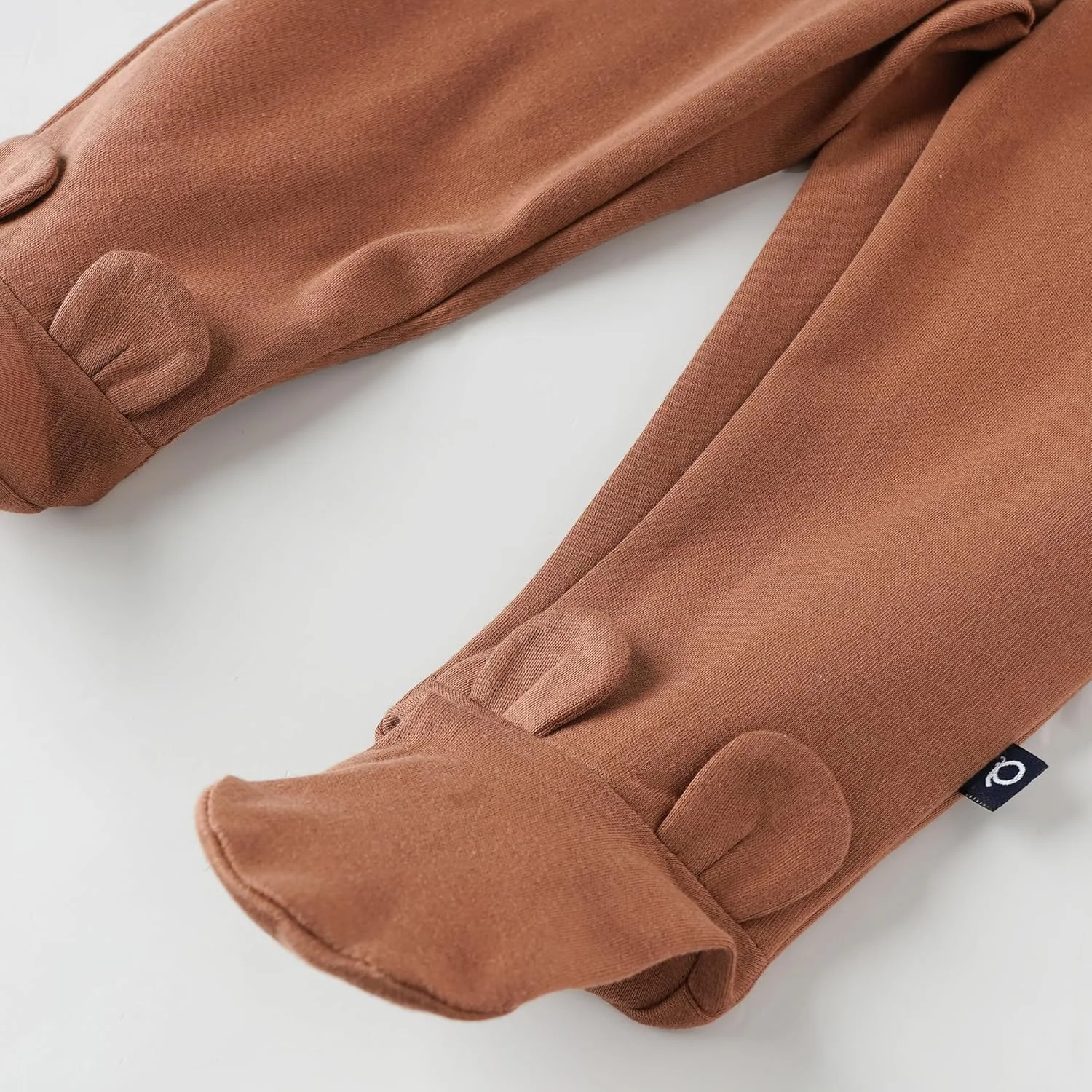 شلوار جورابدار نوزادی پوپیز | 100% پنبه | رنگرزی طبیعی، شلوار تنفسی (از نوزاد خیلی کوچک تا 9 ماهگی)