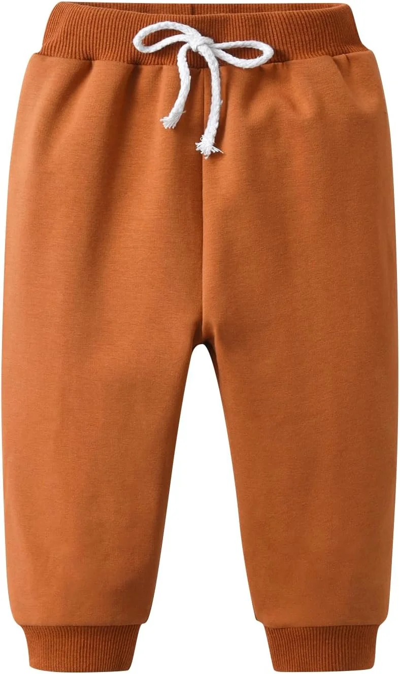 دروئتکیا شلوار پسرانه بچه گانه، شلوار راحتی یونیسکس برای پسران نوپا، بسته 3 عددی دروئتکیا شلوار پسرانه بچه گانه، شلوار راحتی یونیسکس برای پسران نوپا، بسته 3 عددی