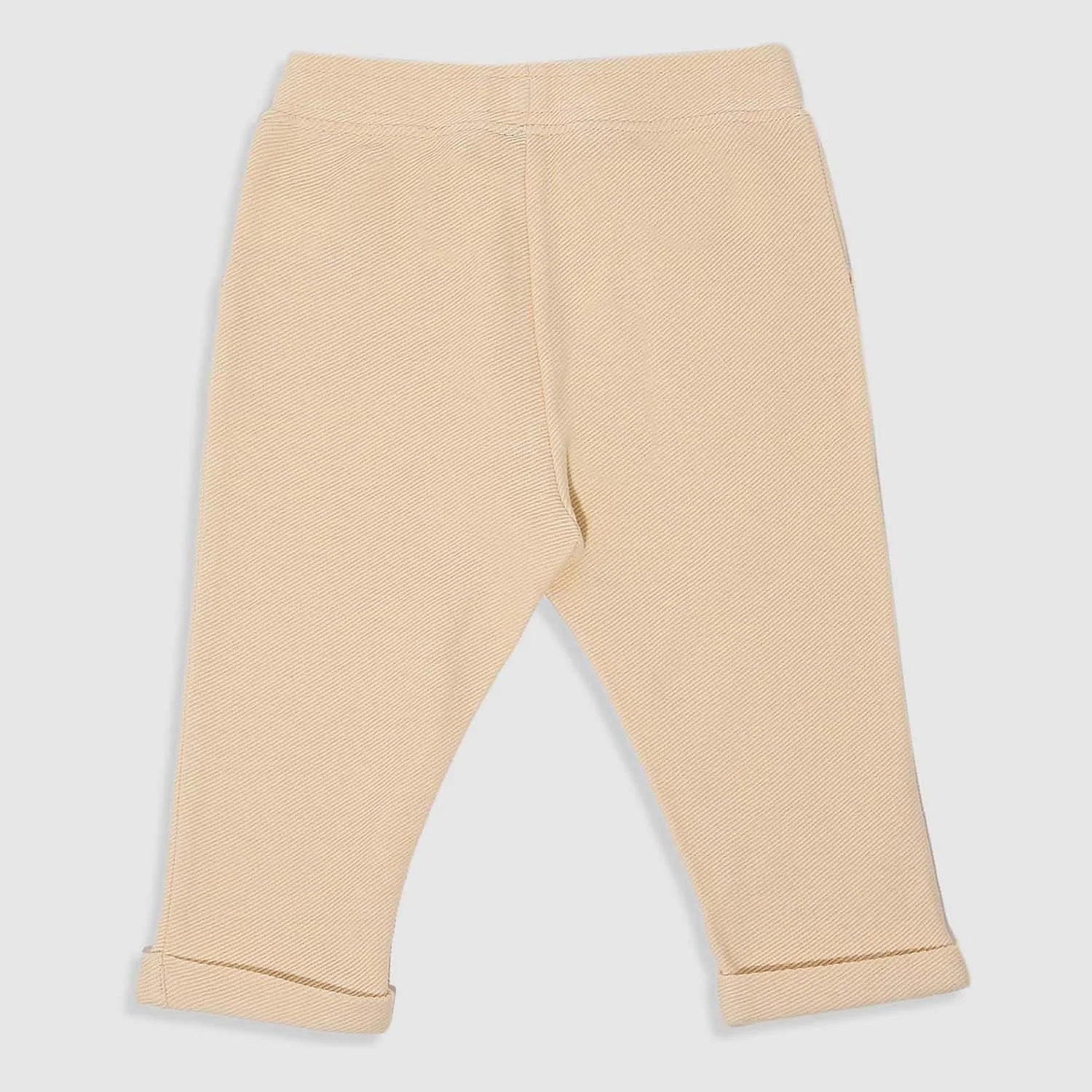 شلوار بافتنی ساده پسرانه R&B مدل 125-1098Ib059-1 با کمر بند دار