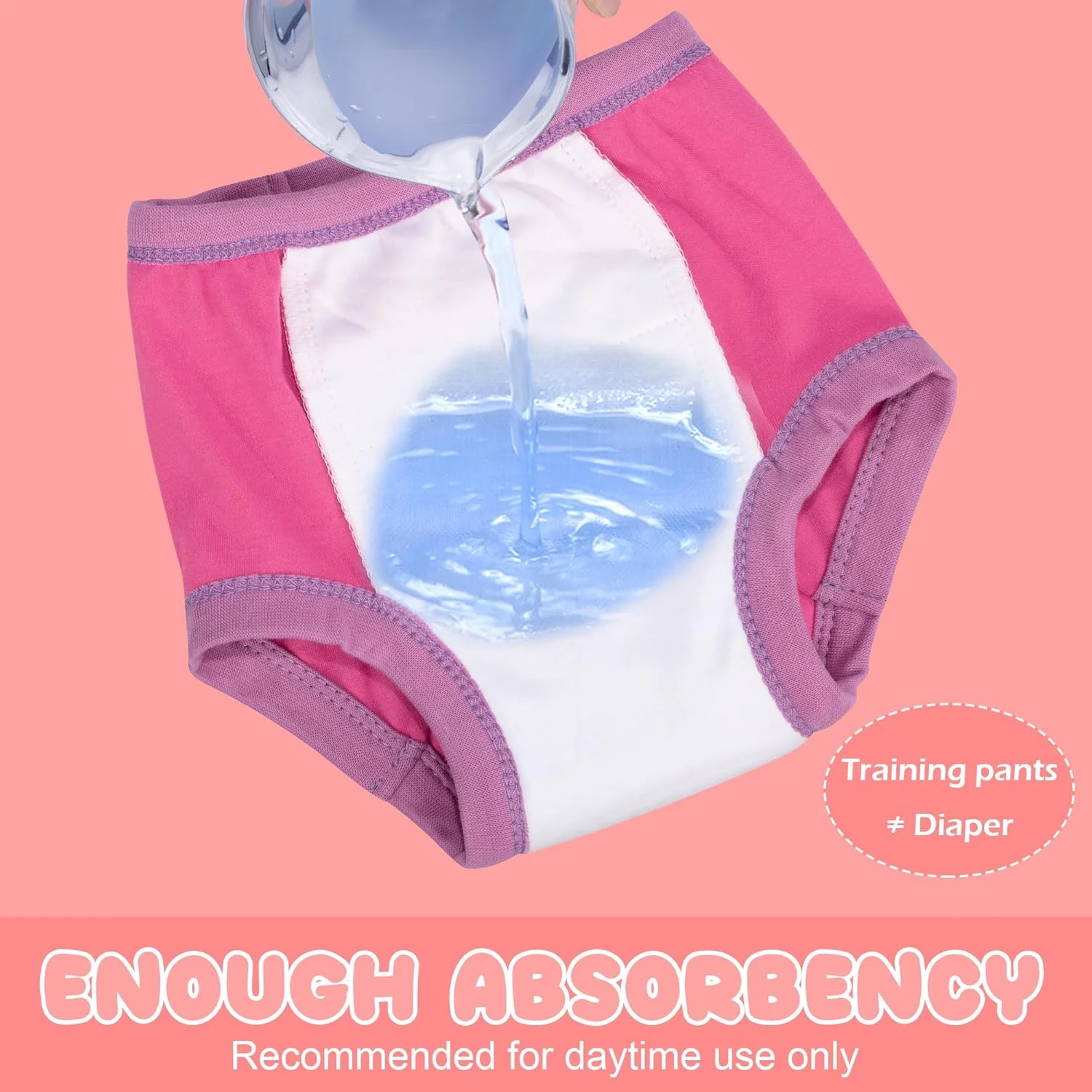 لباس زیر آموزشی کودک BIG ELEPHANT، شلوار تمرینی جاذب پنبه ای نرم برای نوزادان پسر و دختر لباس زیر آموزشی کودک BIG ELEPHANT، شلوار تمرینی جاذب پنبه ای نرم برای نوزادان پسر و دختر