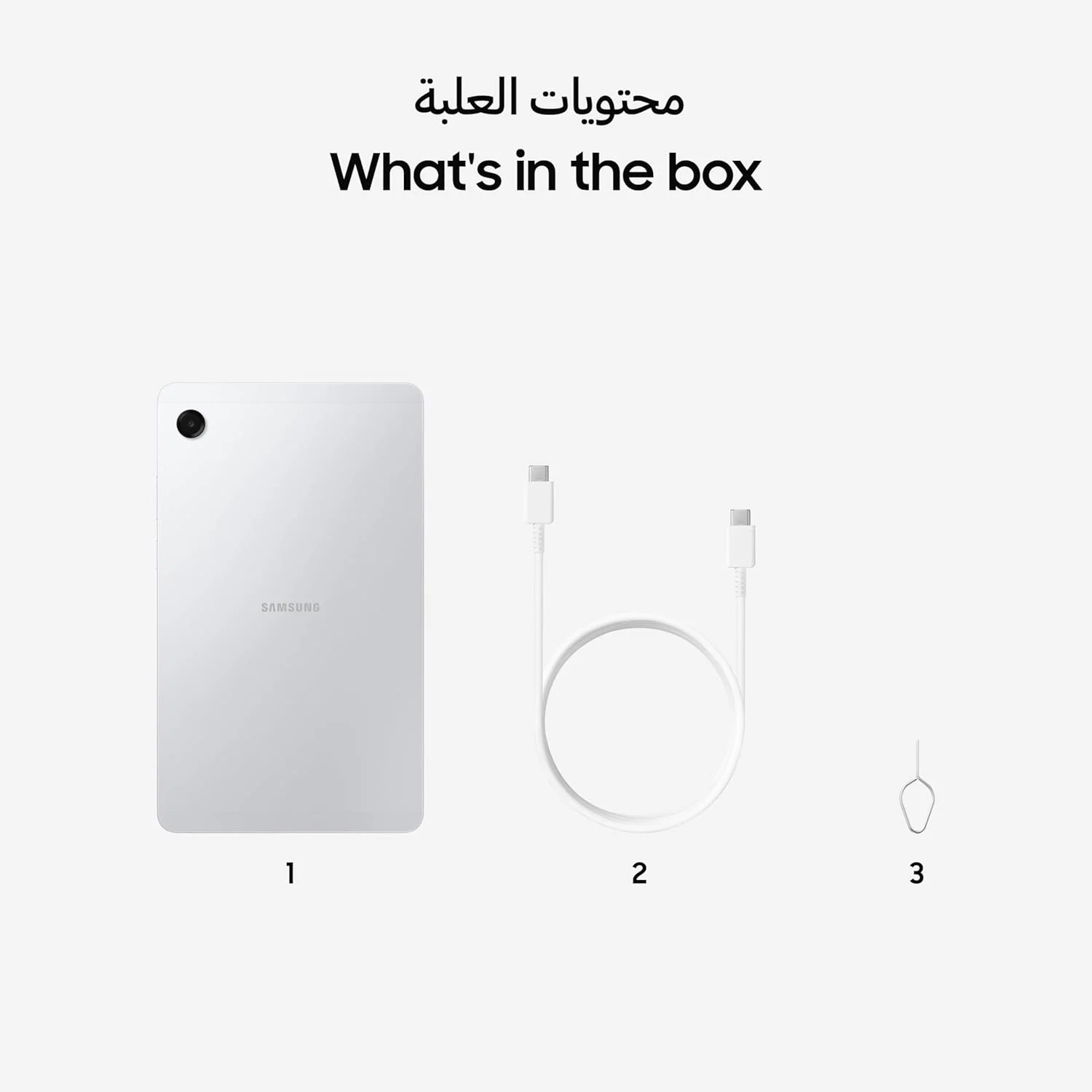 تبلت سامسونگ گلکسی تب A11، وای فای، تبلت اندروید، نقره ای، 4 گیگابایت رم، 64 گیگابایت حافظه داخلی، صفحه نمایش 8.7 اینچی (نسخه امارات) تبلت سامسونگ گلکسی تب A11، وای فای، تبلت اندروید، نقره ای، 4 گیگابایت رم، 64 گیگابایت حافظه داخلی، صفحه نمایش 8.7 اینچی (نسخه امارات)