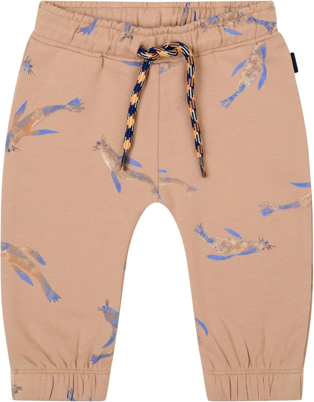 شلوار پسرانه نوزادی نوپیز مدل Guipry با طرح چاپی سرتاسری و فرم آزاد